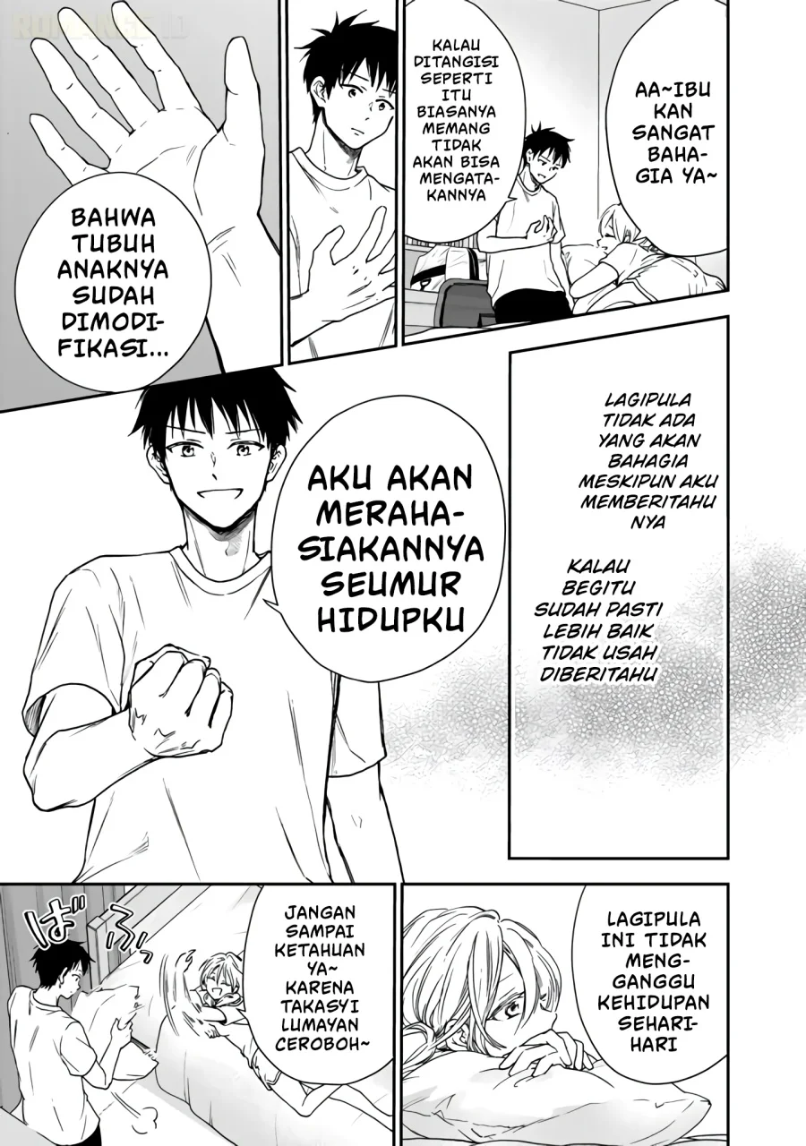 Senchi kara Kaettekita Takashi-kun. Futsuu ni Koukou Seikatsu wo Okuritai Chapter 2 - halaman 28
