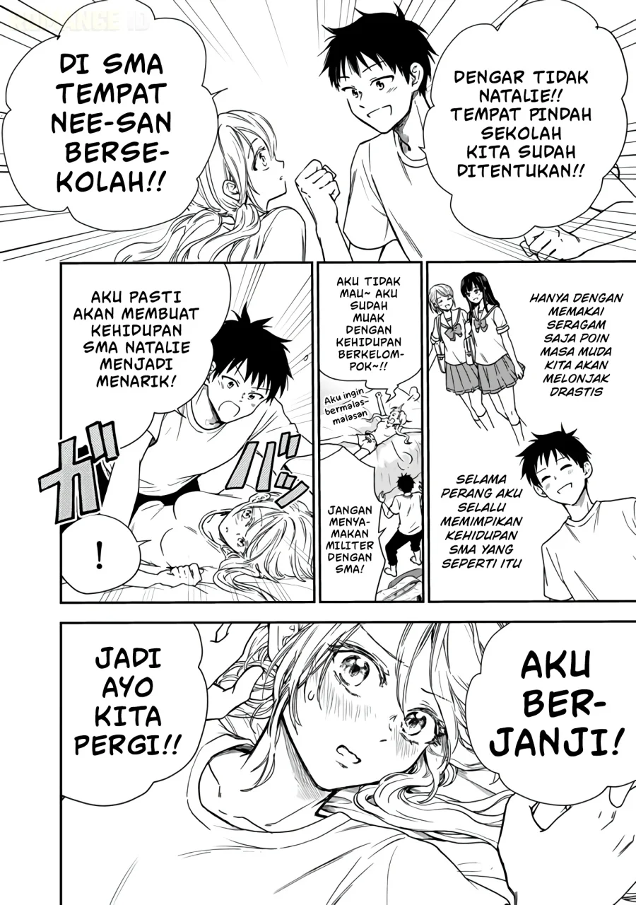 Senchi kara Kaettekita Takashi-kun. Futsuu ni Koukou Seikatsu wo Okuritai Chapter 2 - halaman 29