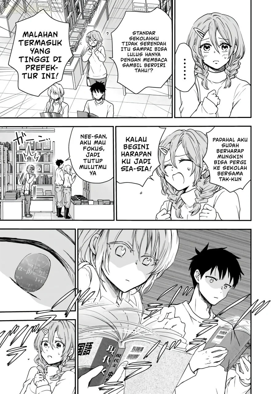 Senchi kara Kaettekita Takashi-kun. Futsuu ni Koukou Seikatsu wo Okuritai Chapter 3 - halaman 4