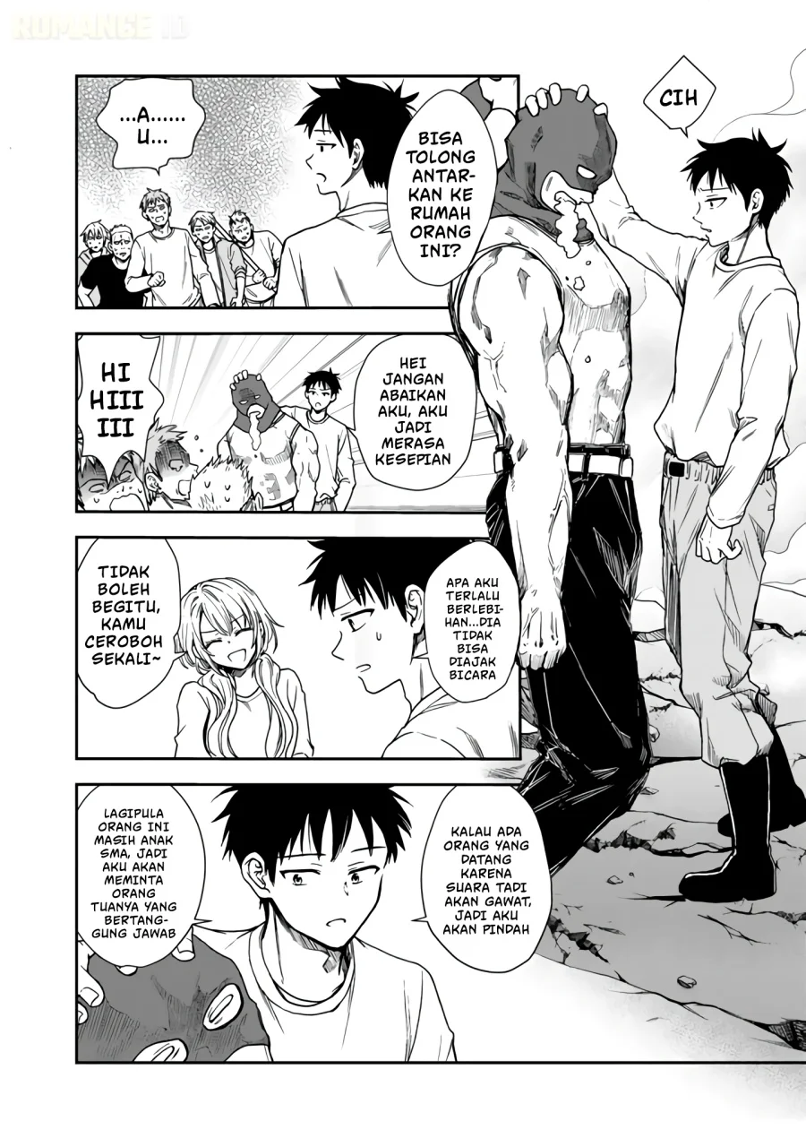 Senchi kara Kaettekita Takashi-kun. Futsuu ni Koukou Seikatsu wo Okuritai Chapter 4 - halaman 15
