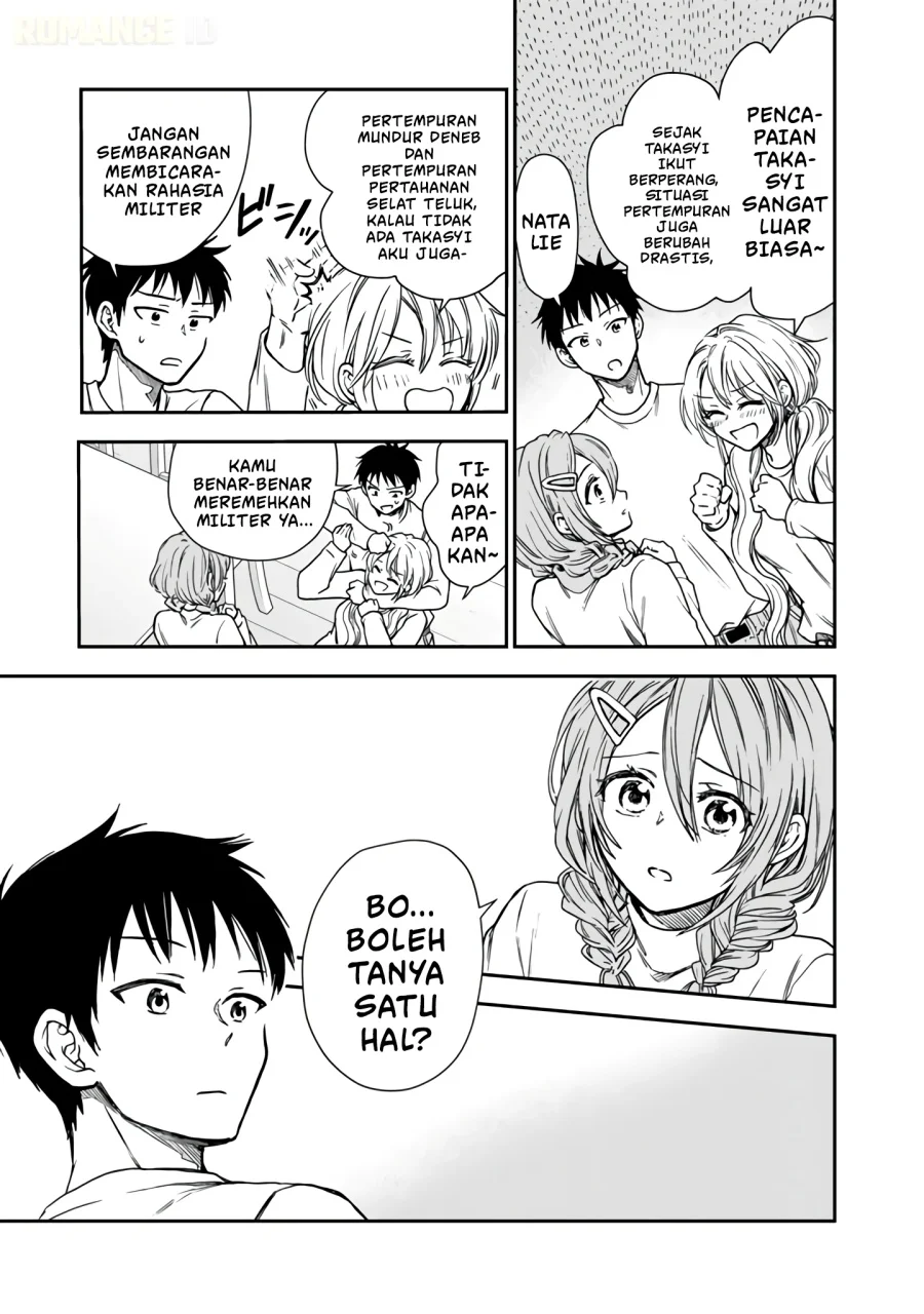 Senchi kara Kaettekita Takashi-kun. Futsuu ni Koukou Seikatsu wo Okuritai Chapter 4 - halaman 30