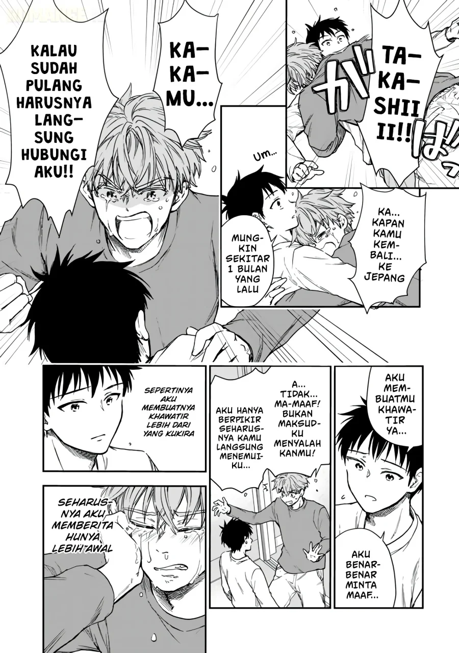 Senchi kara Kaettekita Takashi-kun. Futsuu ni Koukou Seikatsu wo Okuritai Chapter 5 - halaman 13