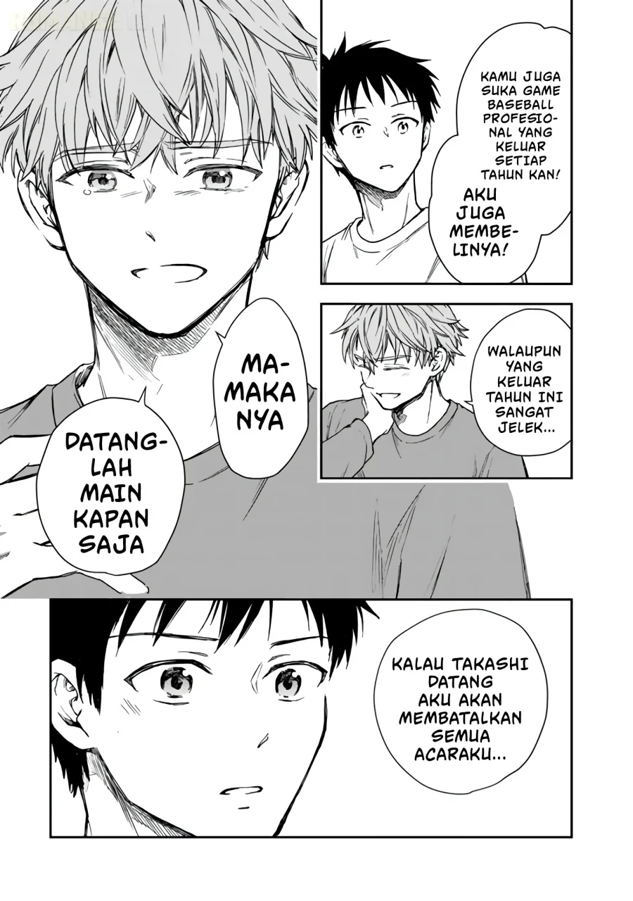 Senchi kara Kaettekita Takashi-kun. Futsuu ni Koukou Seikatsu wo Okuritai Chapter 5 - halaman 16