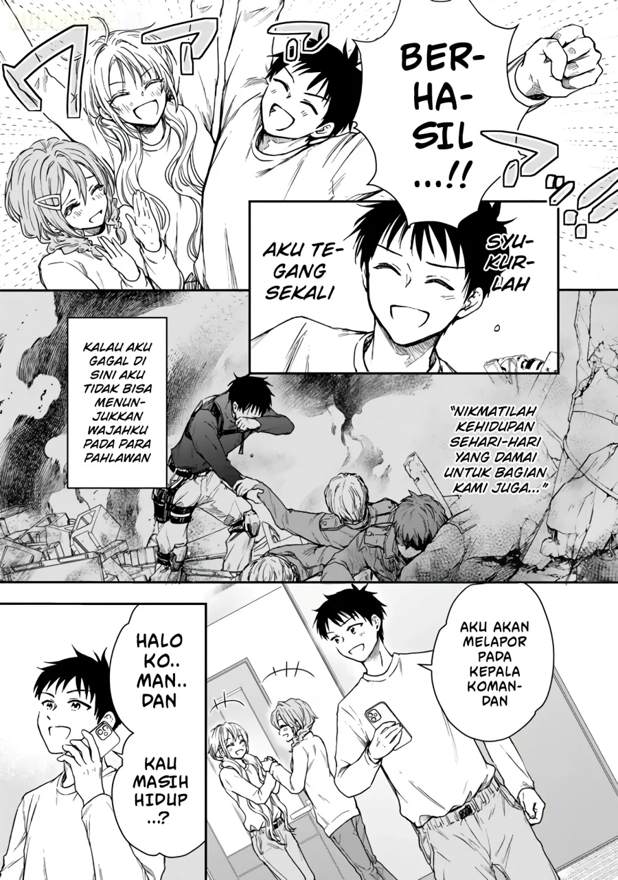 Senchi kara Kaettekita Takashi-kun. Futsuu ni Koukou Seikatsu wo Okuritai Chapter 5 - halaman 30