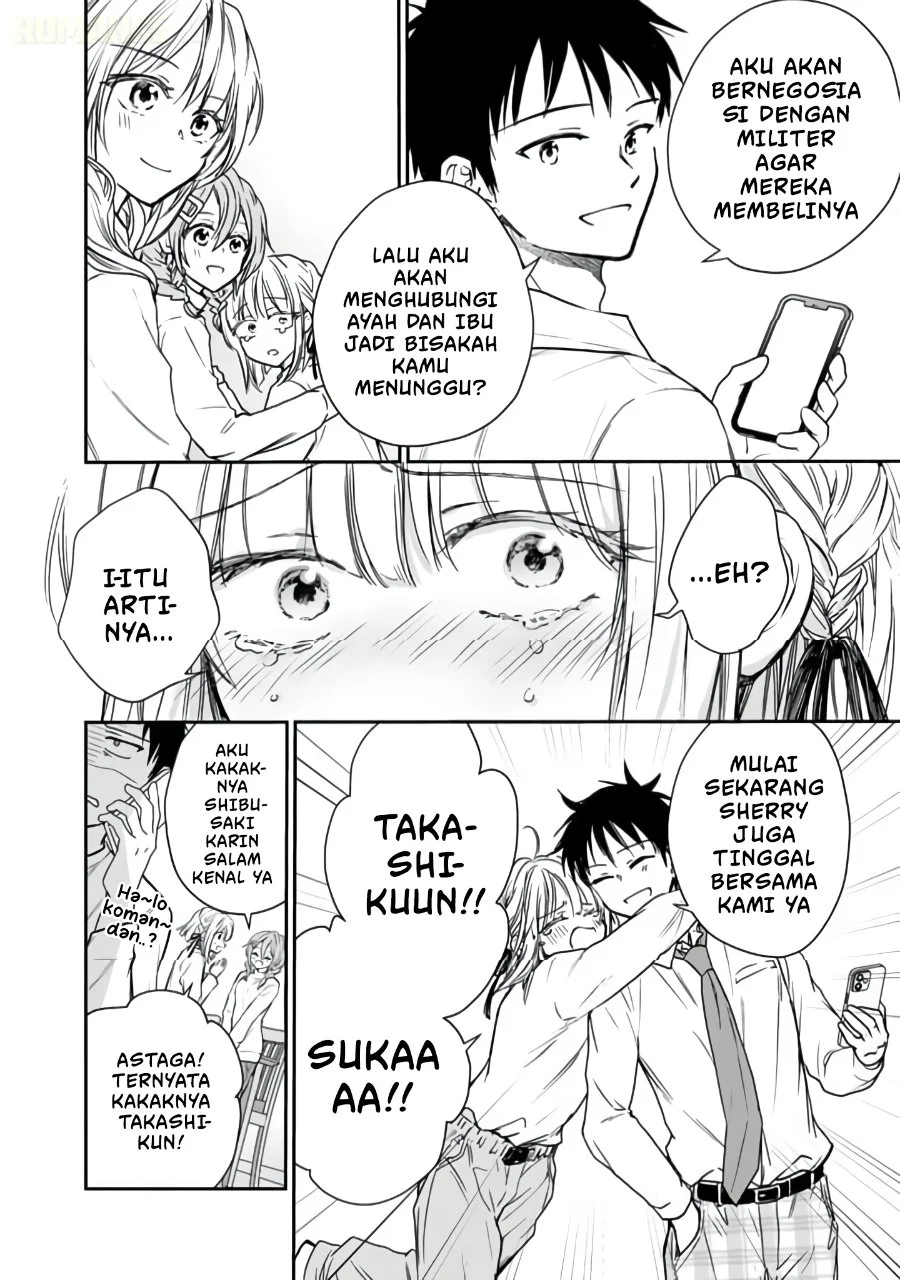 Senchi kara Kaettekita Takashi-kun. Futsuu ni Koukou Seikatsu wo Okuritai Chapter 7 - halaman 13