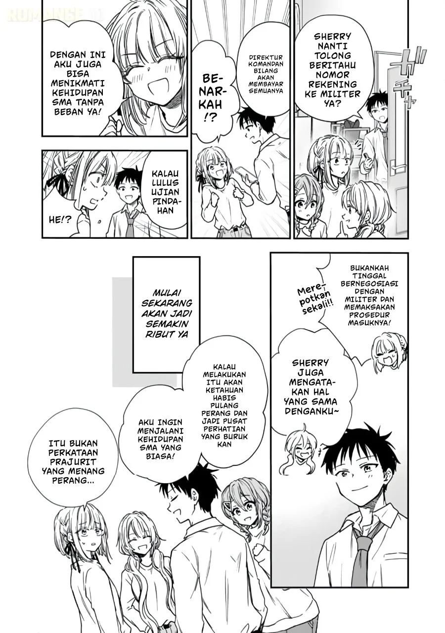 Senchi kara Kaettekita Takashi-kun. Futsuu ni Koukou Seikatsu wo Okuritai Chapter 7 - halaman 17
