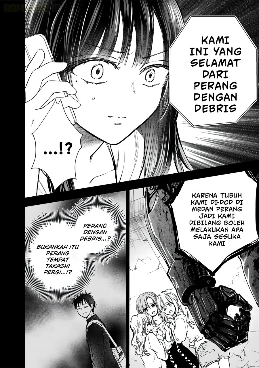 Senchi kara Kaettekita Takashi-kun. Futsuu ni Koukou Seikatsu wo Okuritai Chapter 7 - halaman 29