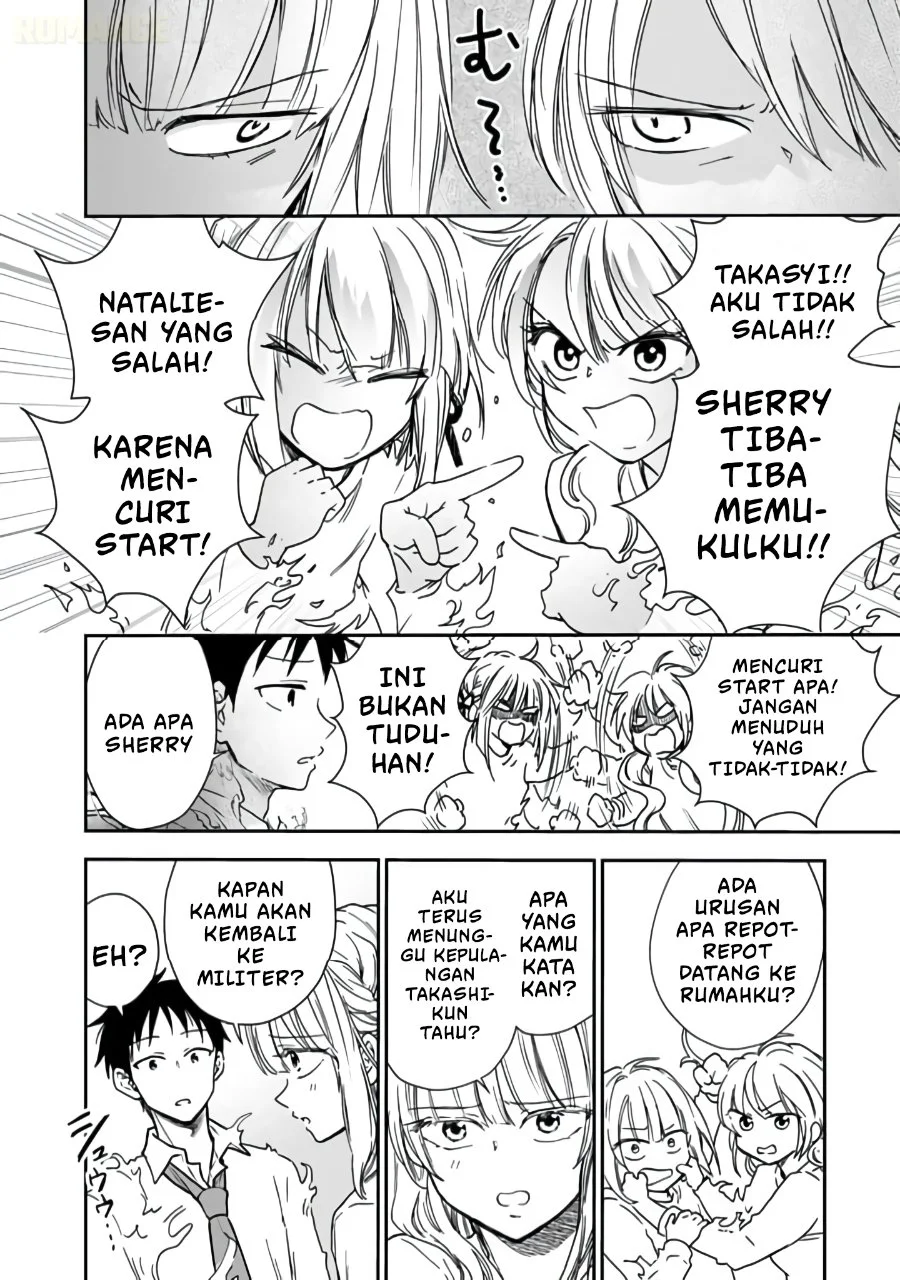 Senchi kara Kaettekita Takashi-kun. Futsuu ni Koukou Seikatsu wo Okuritai Chapter 7 - halaman 7