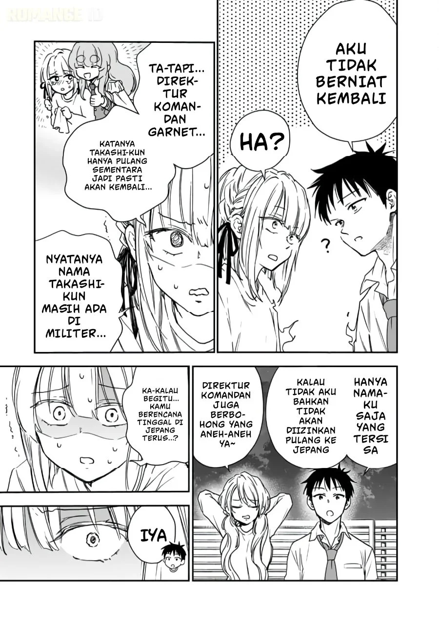 Senchi kara Kaettekita Takashi-kun. Futsuu ni Koukou Seikatsu wo Okuritai Chapter 7 - halaman 8