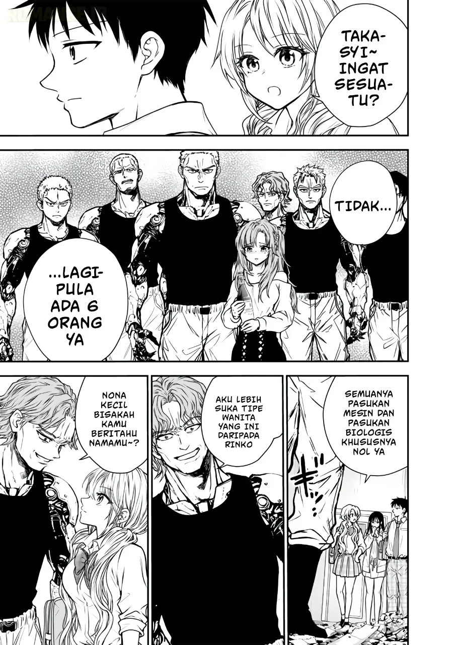 Senchi kara Kaettekita Takashi-kun. Futsuu ni Koukou Seikatsu wo Okuritai Chapter 8 - halaman 8