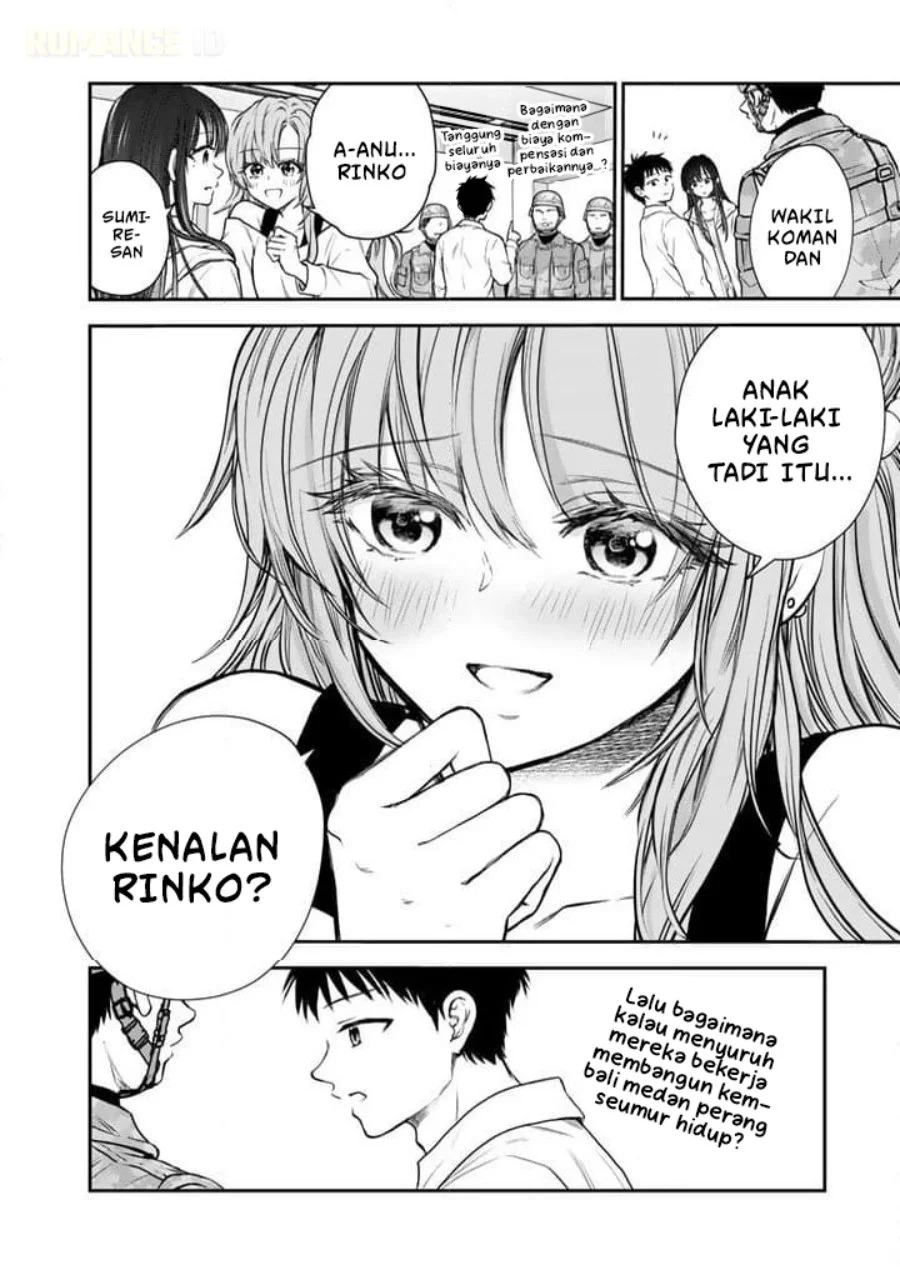 Senchi kara Kaettekita Takashi-kun. Futsuu ni Koukou Seikatsu wo Okuritai Chapter 9 - halaman 15
