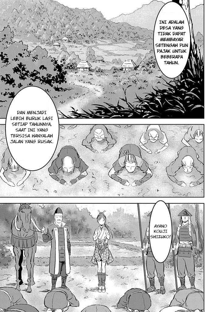 Sengoku Komachi Kuroutan: Noukou Giga Chapter 1 - halaman 35