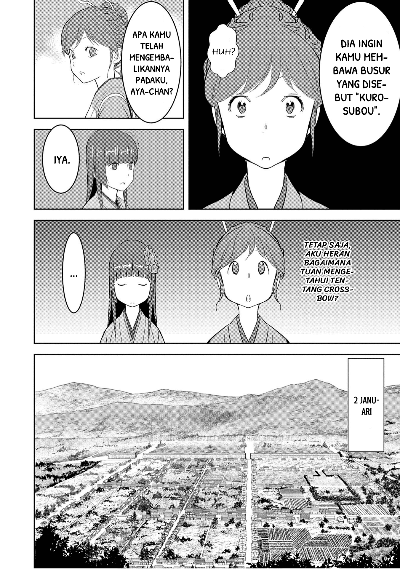 Sengoku Komachi Kuroutan: Noukou Giga Chapter 10 - halaman 10