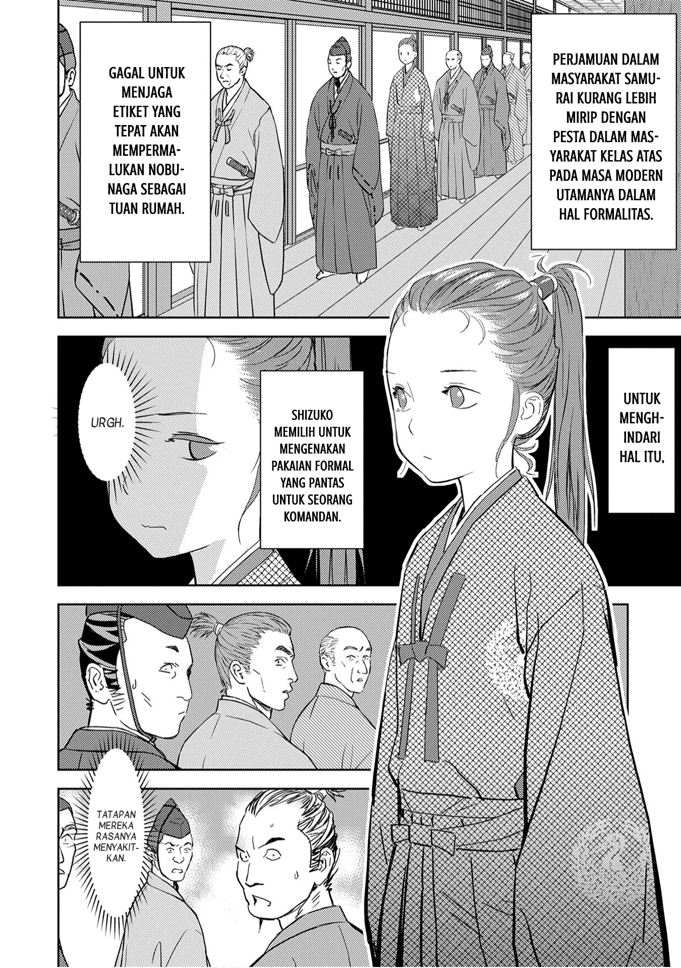 Sengoku Komachi Kuroutan: Noukou Giga Chapter 10 - halaman 12
