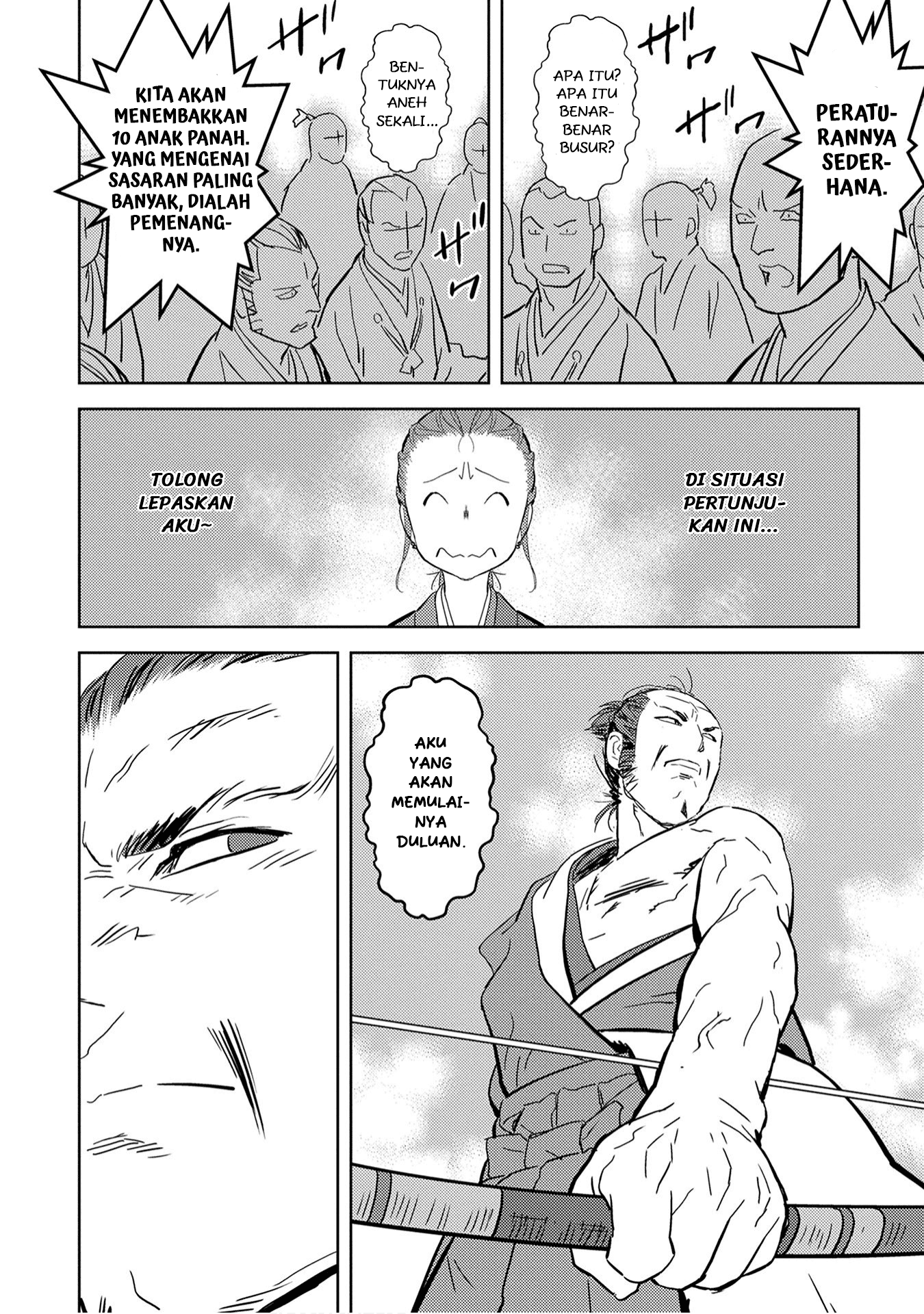 Sengoku Komachi Kuroutan: Noukou Giga Chapter 10 - halaman 24