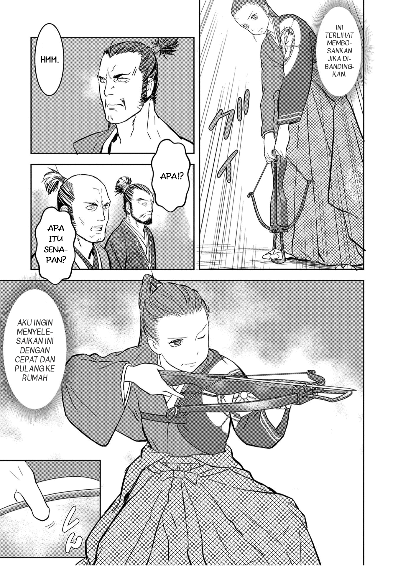 Sengoku Komachi Kuroutan: Noukou Giga Chapter 10 - halaman 27