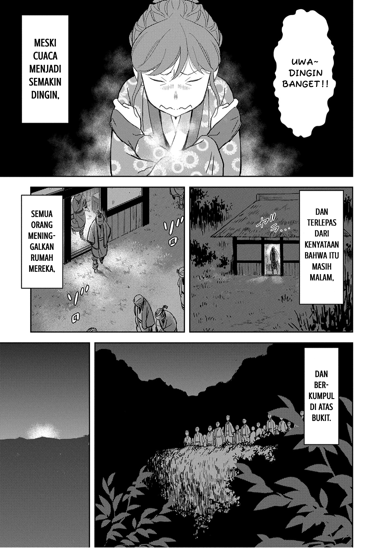Sengoku Komachi Kuroutan: Noukou Giga Chapter 10 - halaman 3