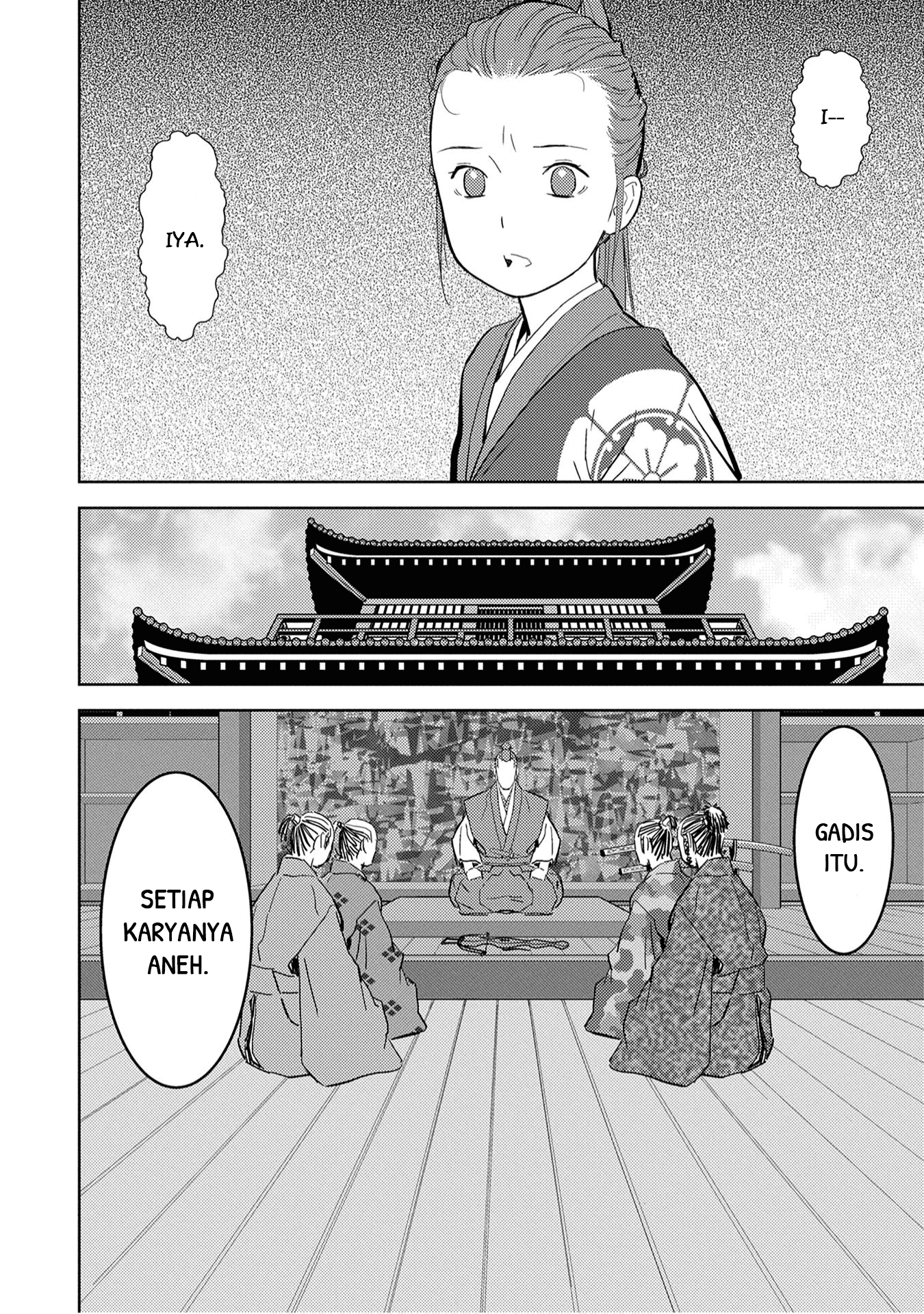 Sengoku Komachi Kuroutan: Noukou Giga Chapter 10 - halaman 34