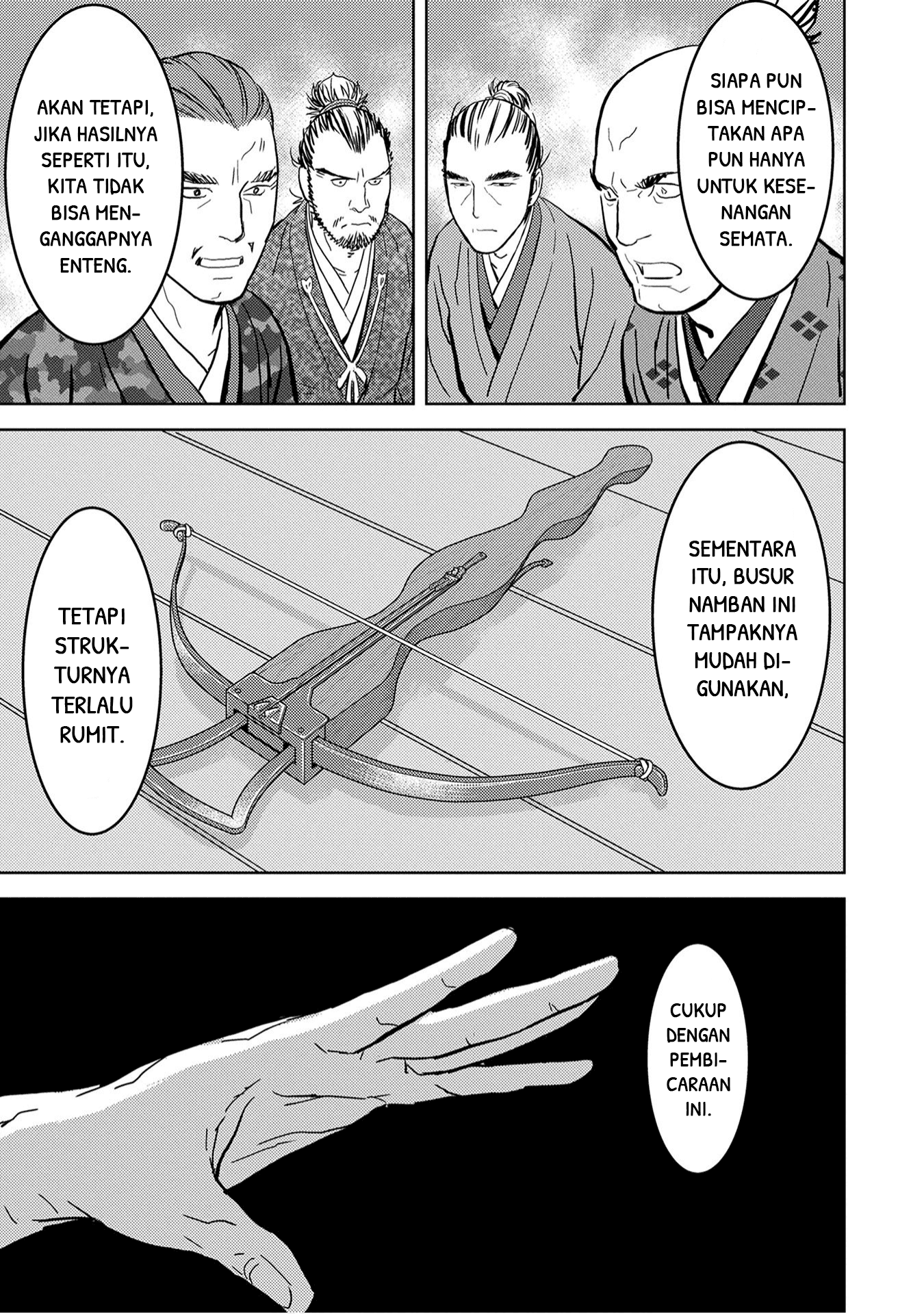 Sengoku Komachi Kuroutan: Noukou Giga Chapter 10 - halaman 35
