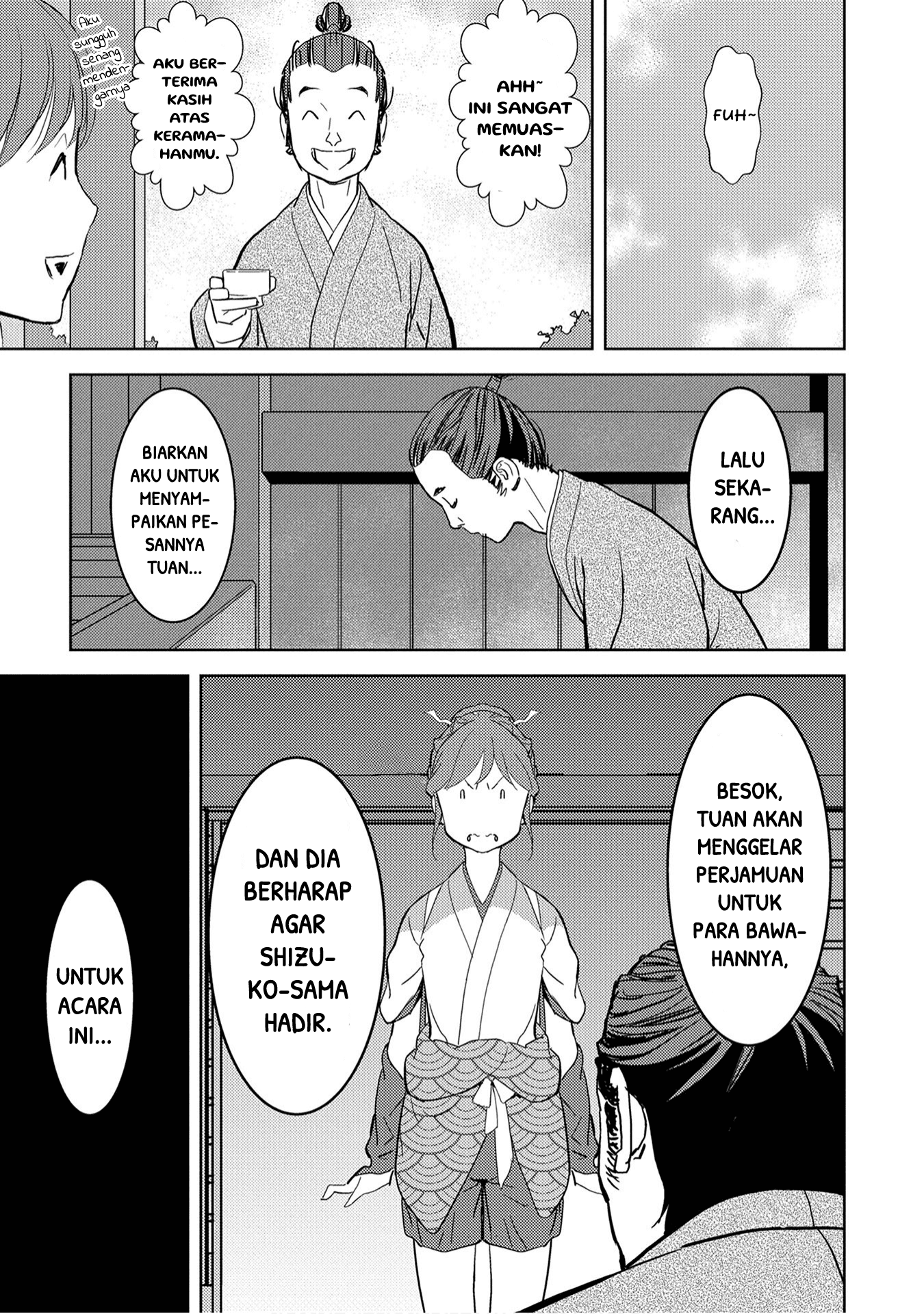 Sengoku Komachi Kuroutan: Noukou Giga Chapter 10 - halaman 9