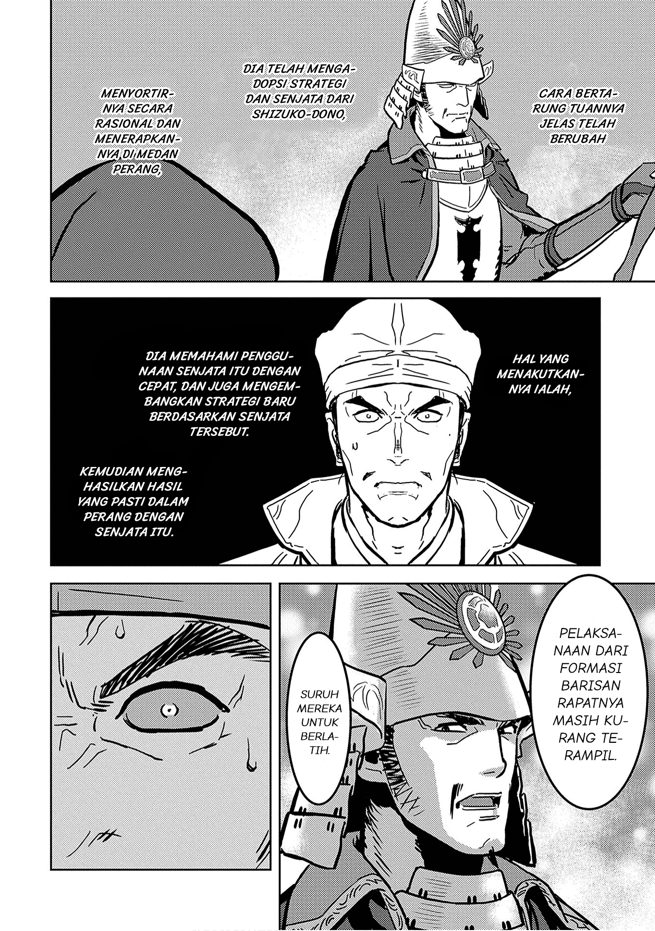Sengoku Komachi Kuroutan: Noukou Giga Chapter 12 - halaman 13