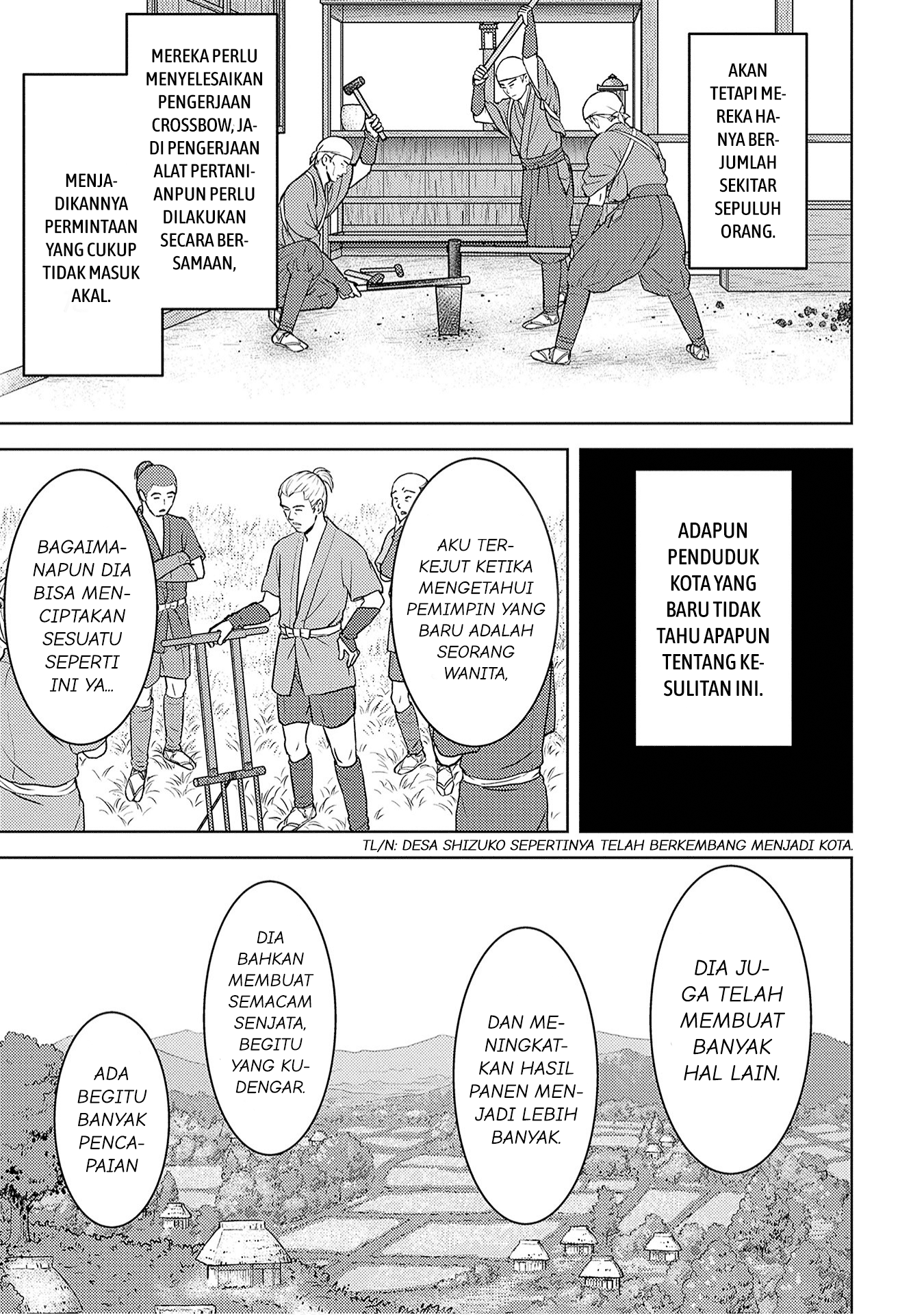 Sengoku Komachi Kuroutan: Noukou Giga Chapter 12 - halaman 18