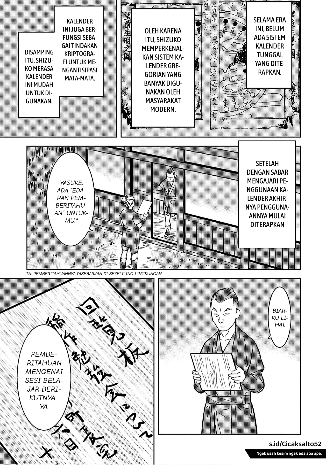 Sengoku Komachi Kuroutan: Noukou Giga Chapter 12 - halaman 22