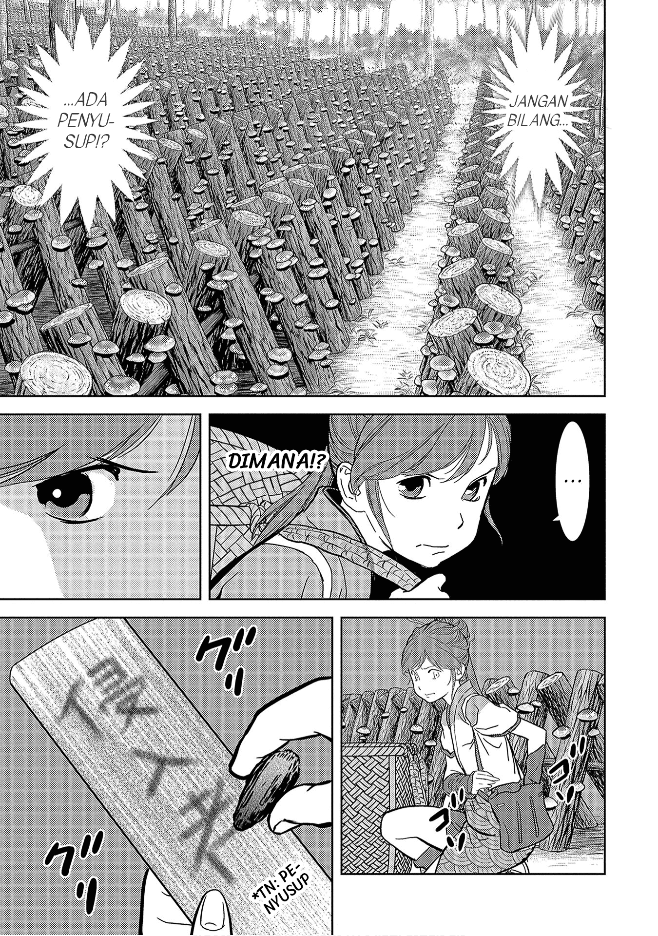 Sengoku Komachi Kuroutan: Noukou Giga Chapter 12 - halaman 28