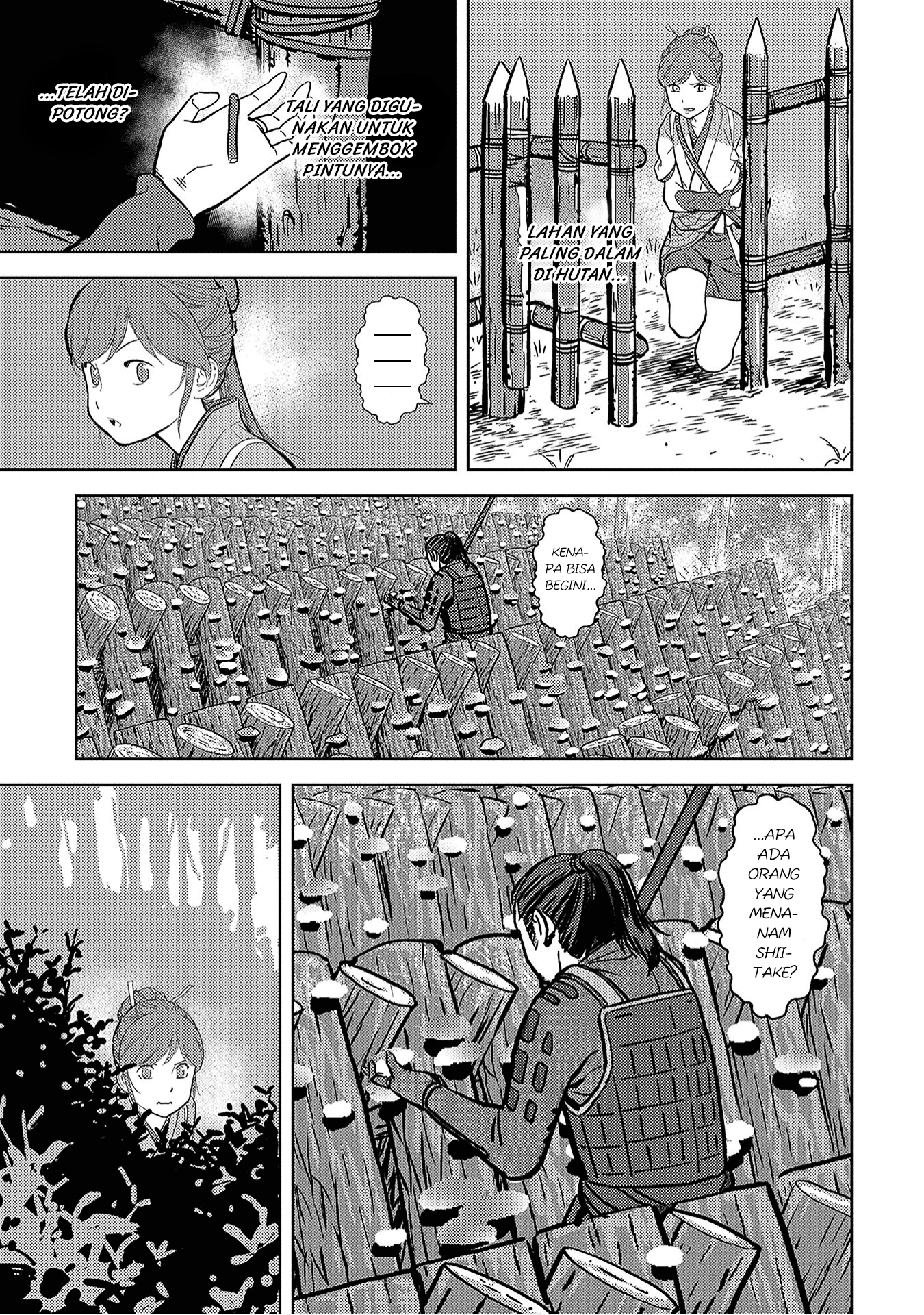 Sengoku Komachi Kuroutan: Noukou Giga Chapter 12 - halaman 30