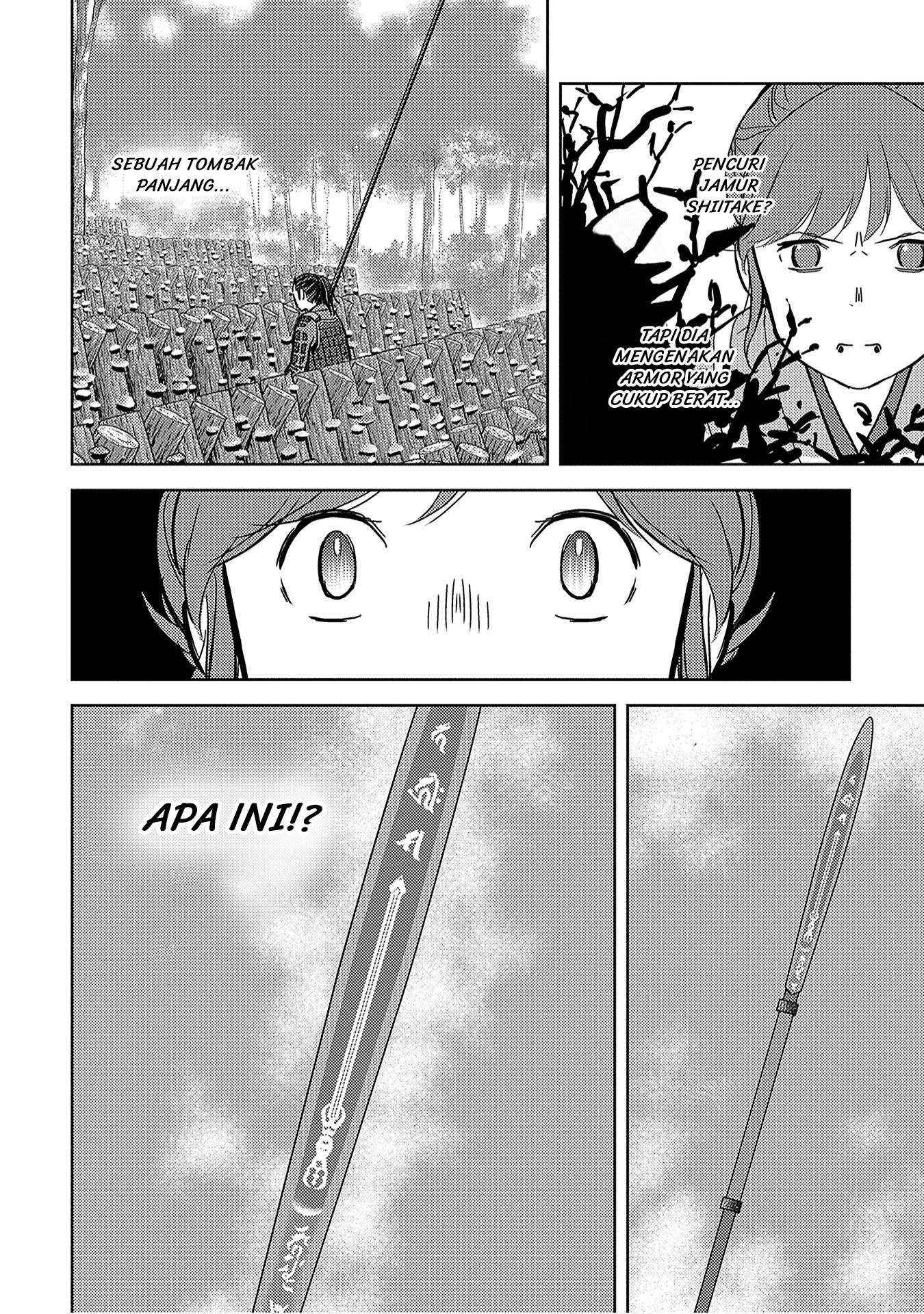 Sengoku Komachi Kuroutan: Noukou Giga Chapter 12 - halaman 31