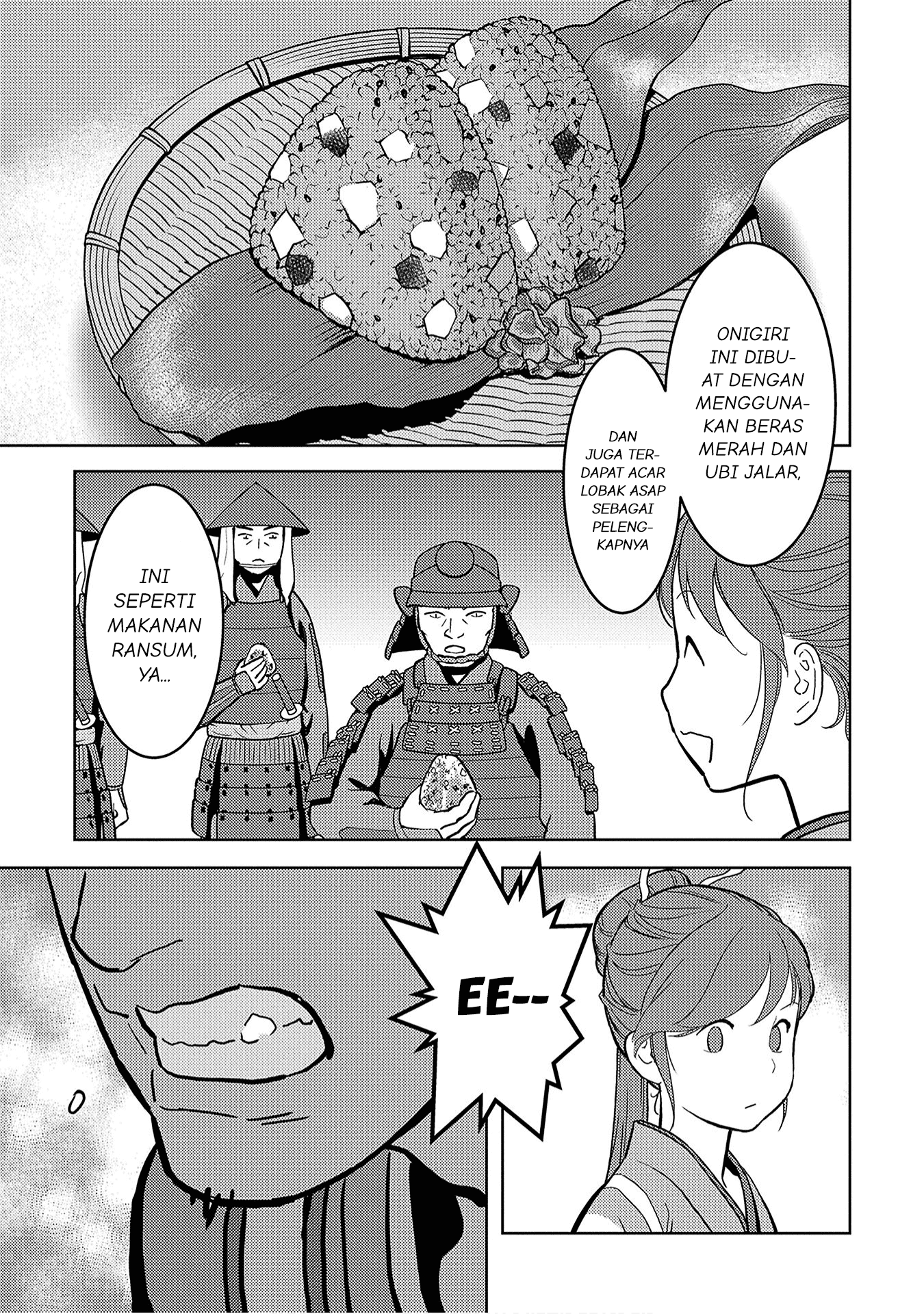 Sengoku Komachi Kuroutan: Noukou Giga Chapter 13 - halaman 15