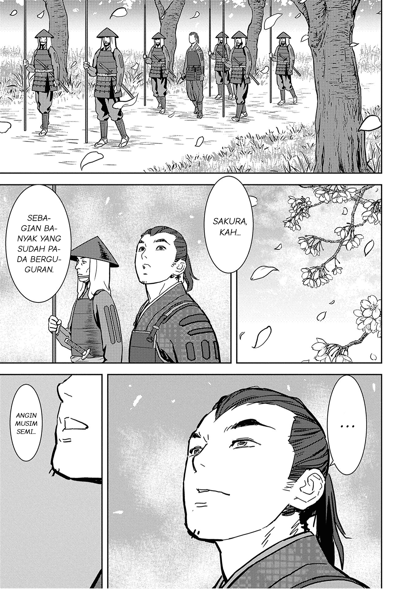 Sengoku Komachi Kuroutan: Noukou Giga Chapter 13 - halaman 21