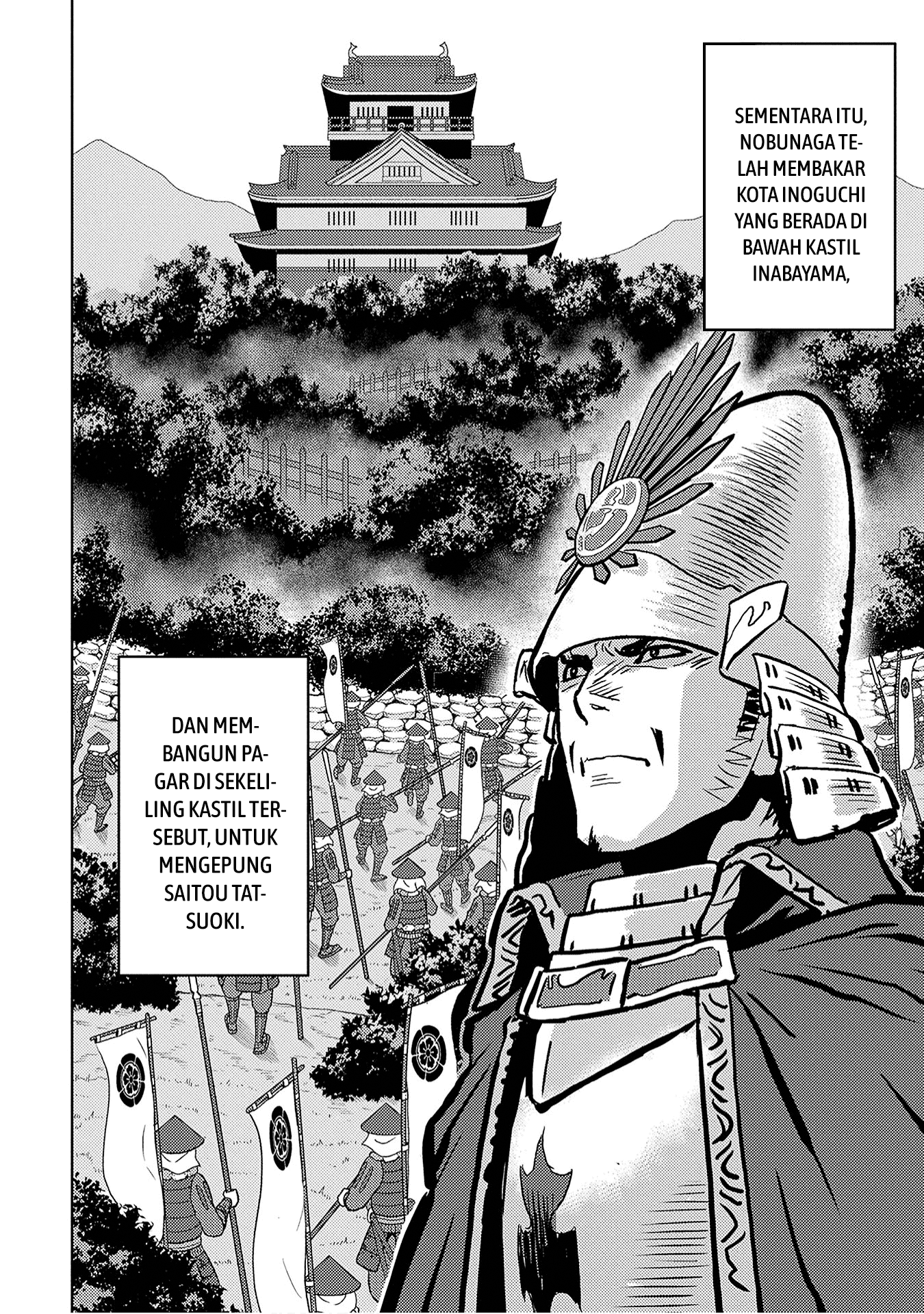 Sengoku Komachi Kuroutan: Noukou Giga Chapter 13 - halaman 36