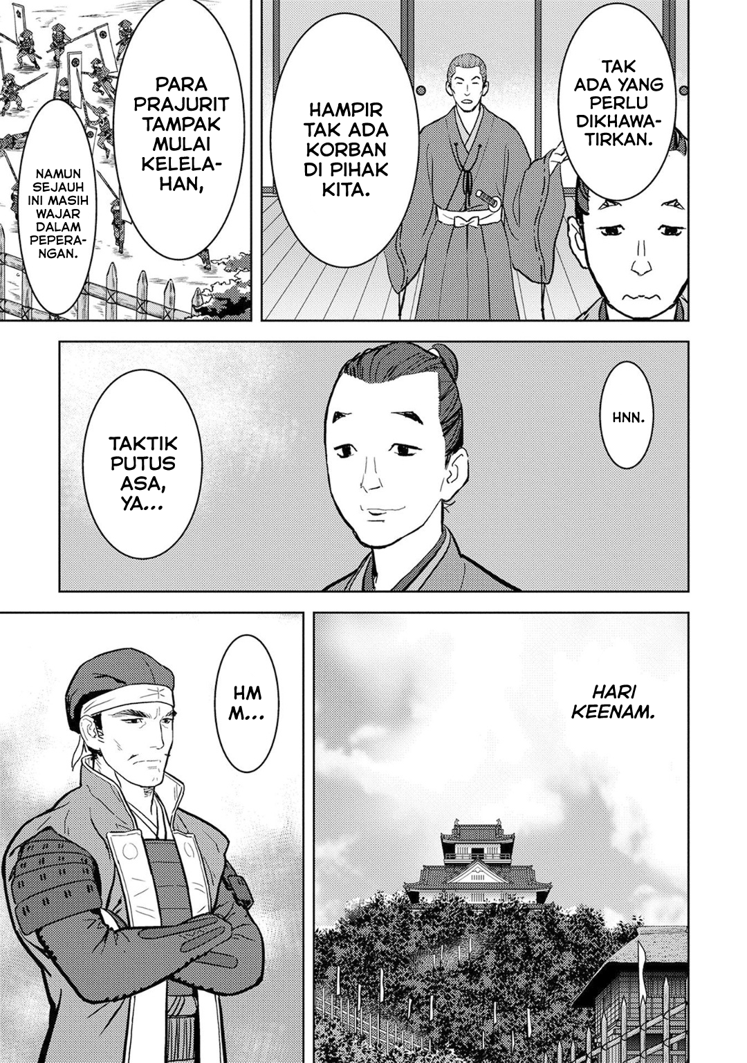 Sengoku Komachi Kuroutan: Noukou Giga Chapter 14 - halaman 14