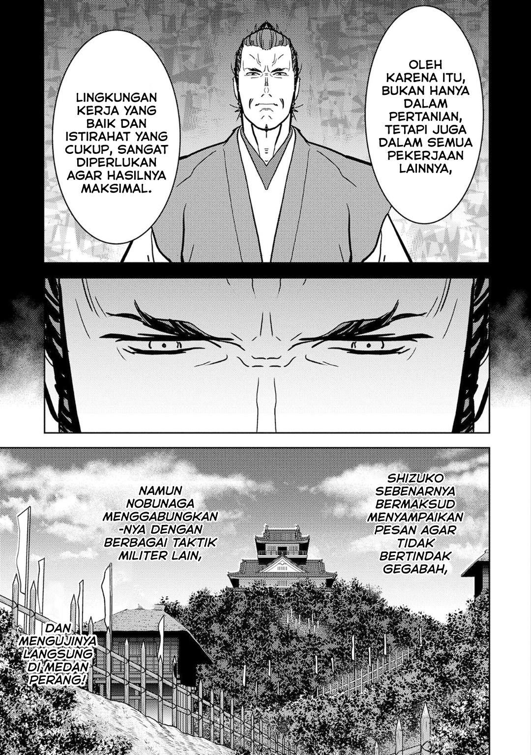 Sengoku Komachi Kuroutan: Noukou Giga Chapter 14 - halaman 18