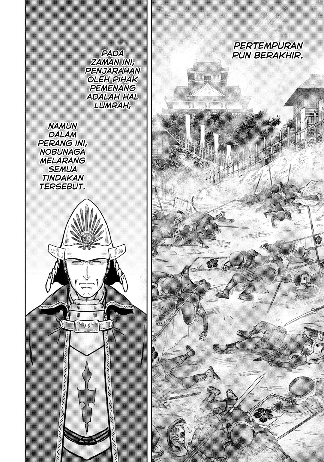 Sengoku Komachi Kuroutan: Noukou Giga Chapter 14 - halaman 32