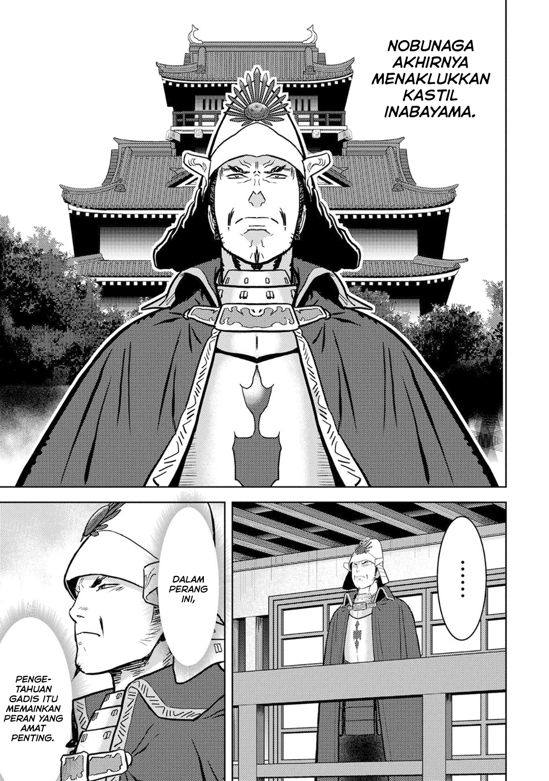 Sengoku Komachi Kuroutan: Noukou Giga Chapter 14 - halaman 37