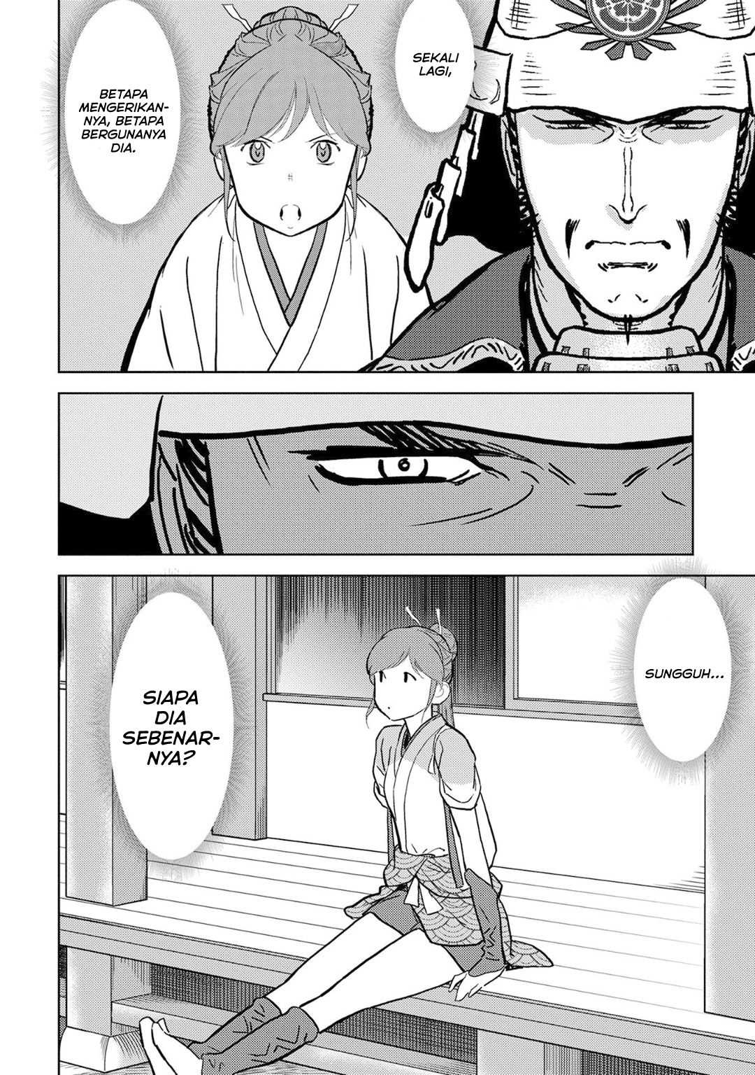 Sengoku Komachi Kuroutan: Noukou Giga Chapter 14 - halaman 38