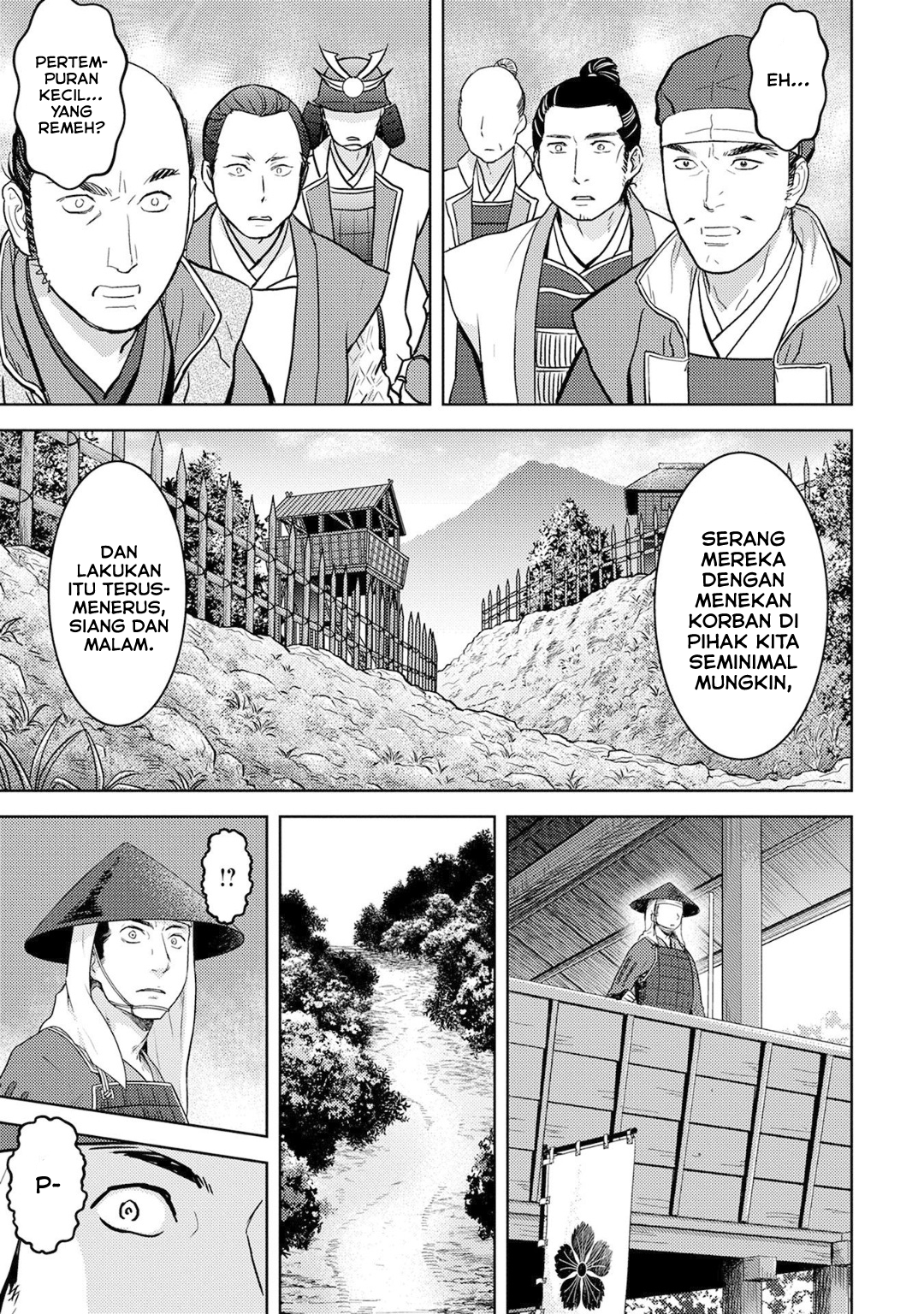Sengoku Komachi Kuroutan: Noukou Giga Chapter 14 - halaman 6