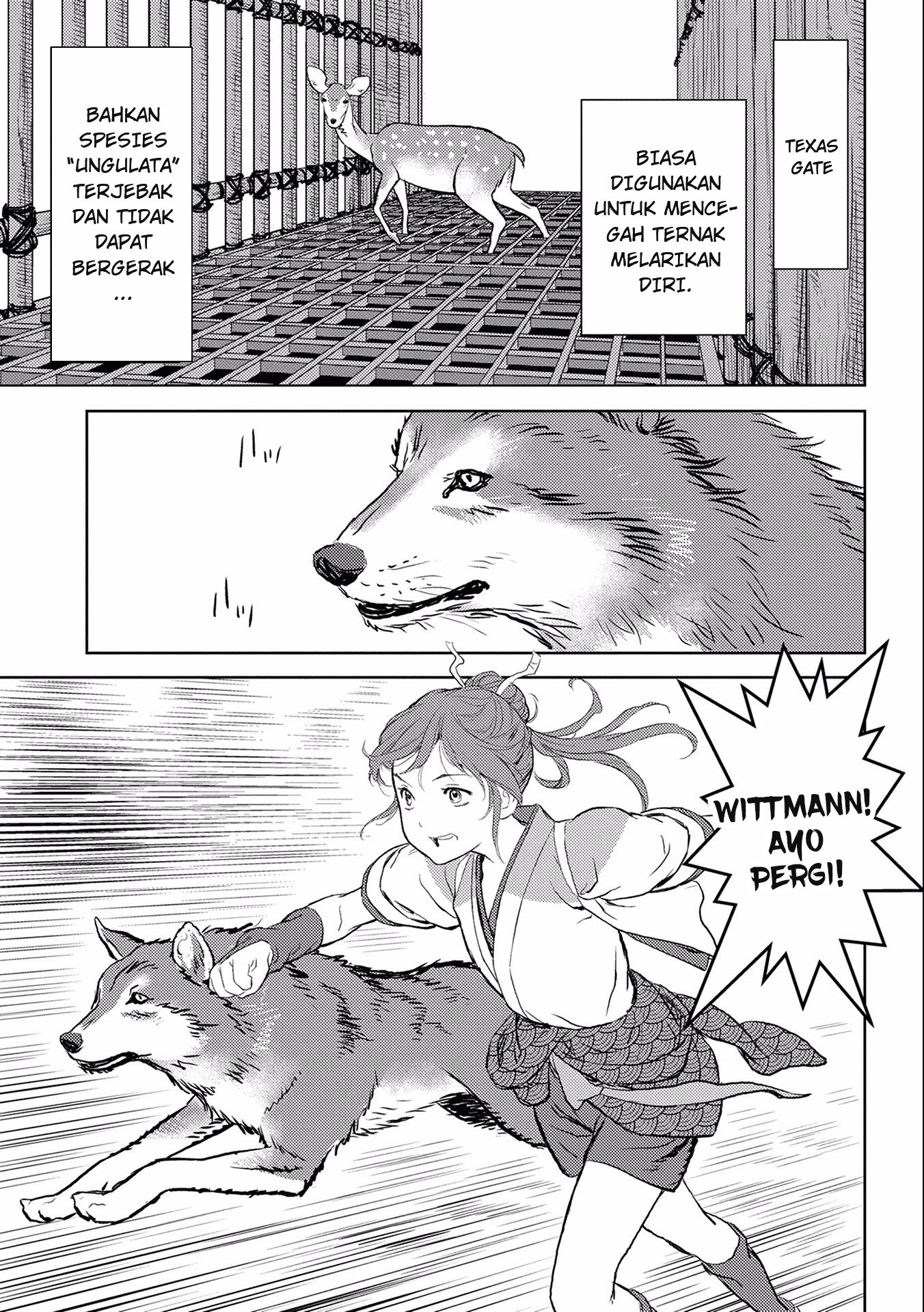 Sengoku Komachi Kuroutan: Noukou Giga Chapter 3 - halaman 33