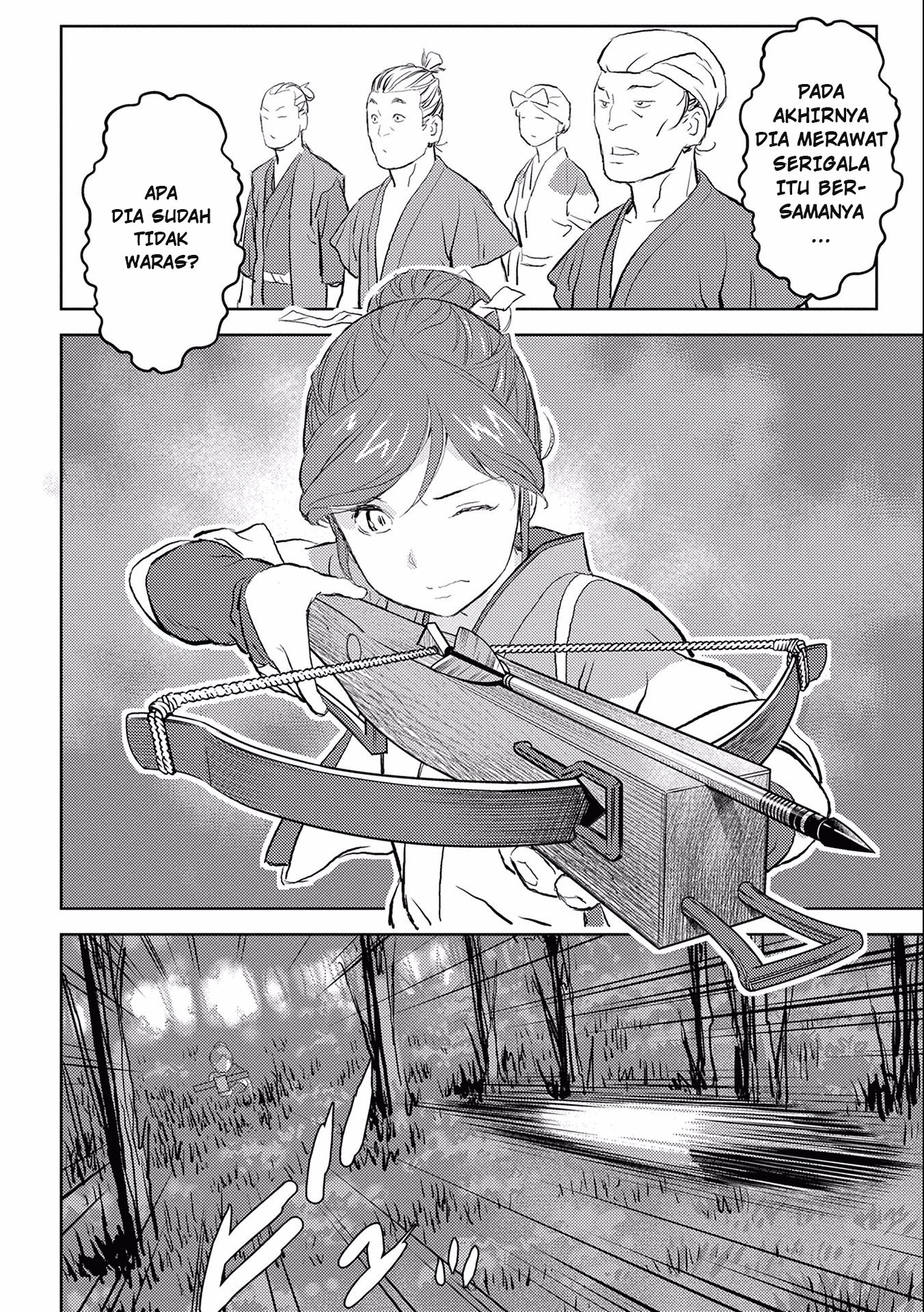 Sengoku Komachi Kuroutan: Noukou Giga Chapter 3 - halaman 34