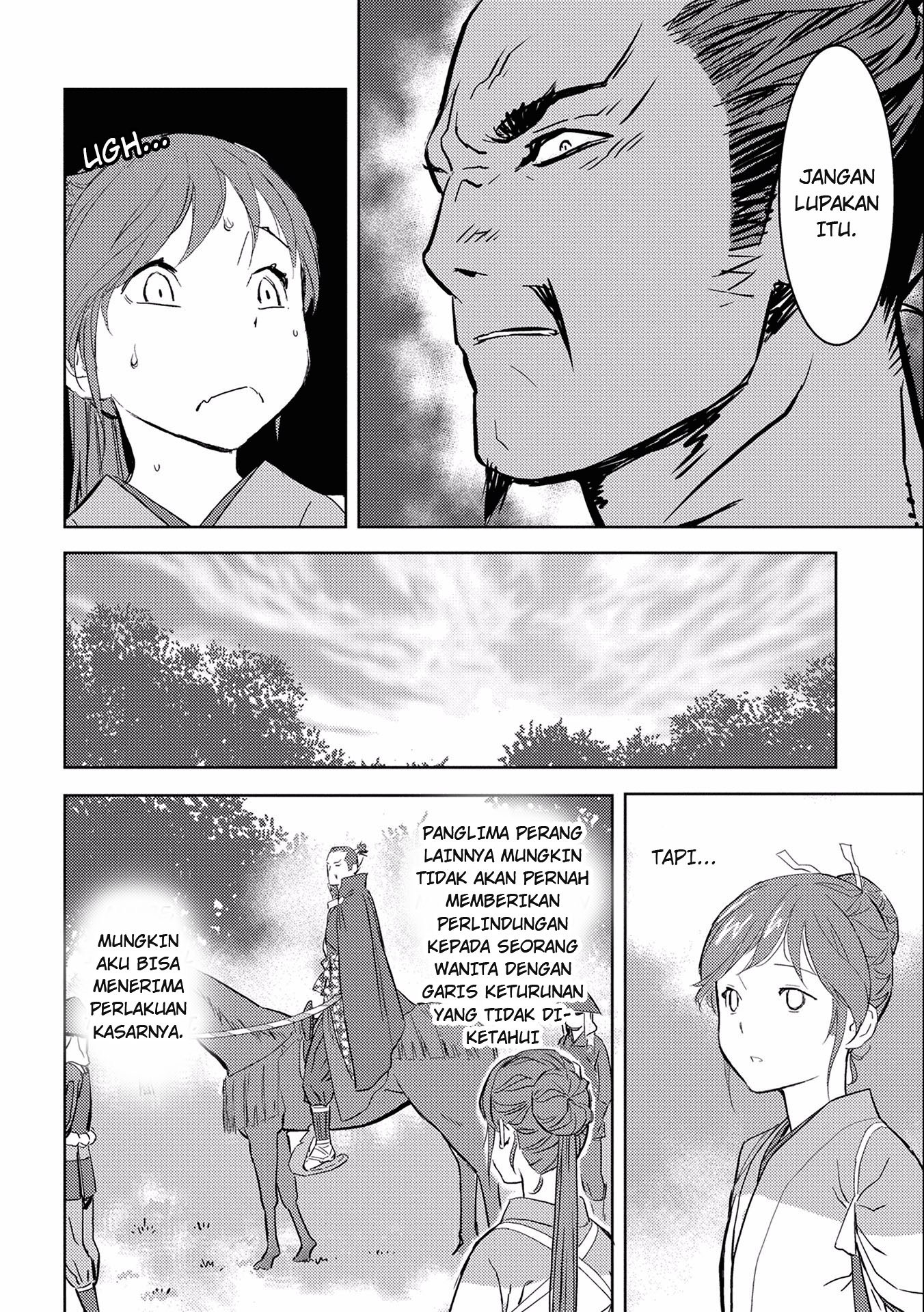 Sengoku Komachi Kuroutan: Noukou Giga Chapter 4 - halaman 30