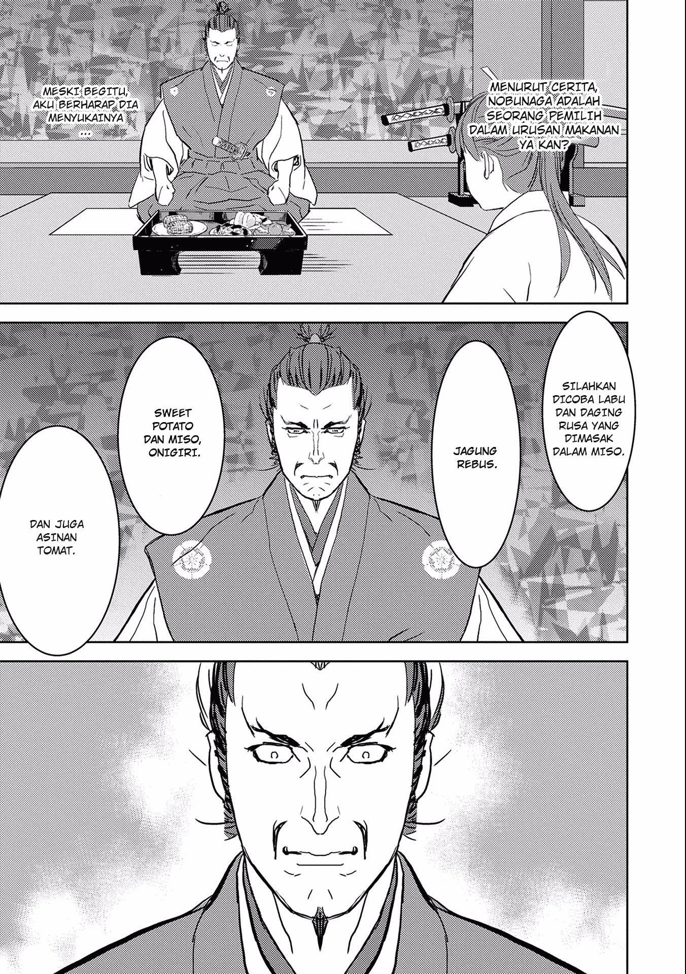 Sengoku Komachi Kuroutan: Noukou Giga Chapter 5 - halaman 13