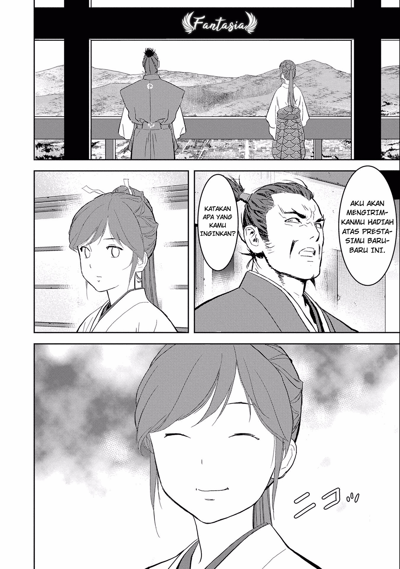 Sengoku Komachi Kuroutan: Noukou Giga Chapter 5 - halaman 34