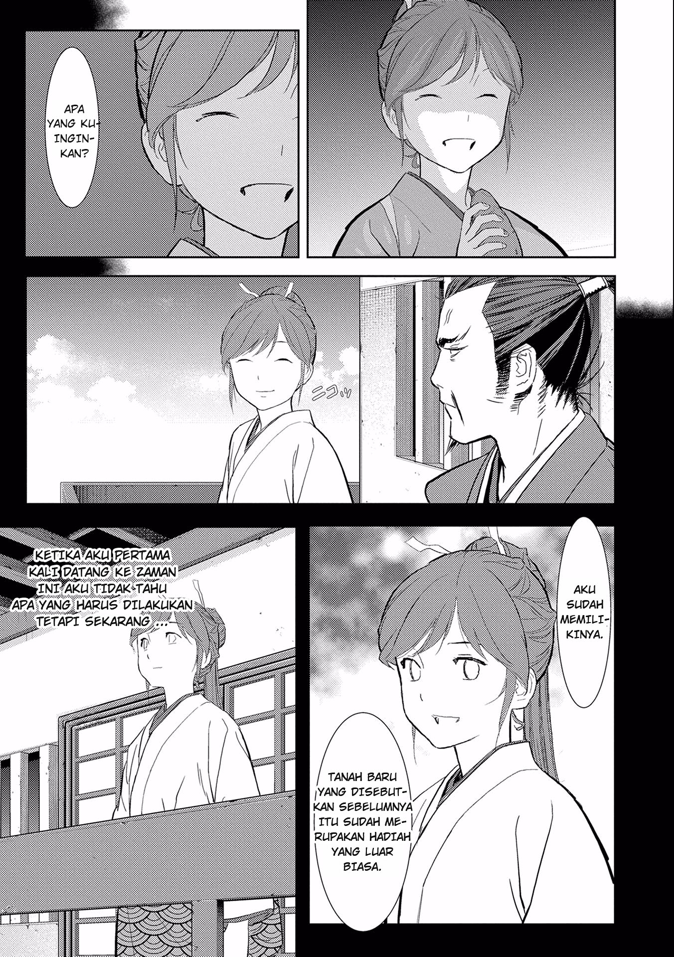 Sengoku Komachi Kuroutan: Noukou Giga Chapter 5 - halaman 35