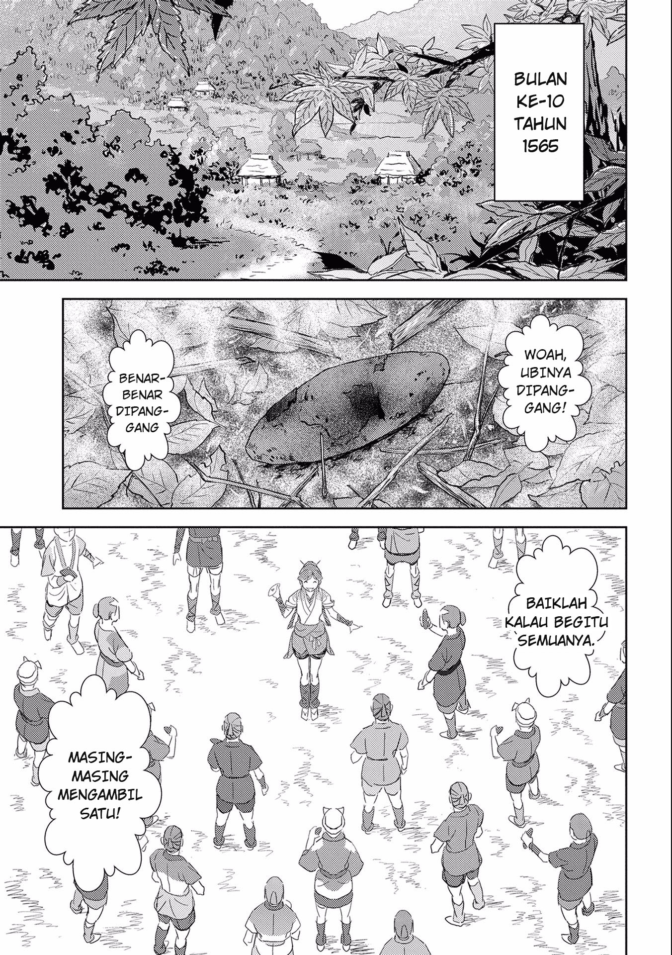 Sengoku Komachi Kuroutan: Noukou Giga Chapter 5 - halaman 36