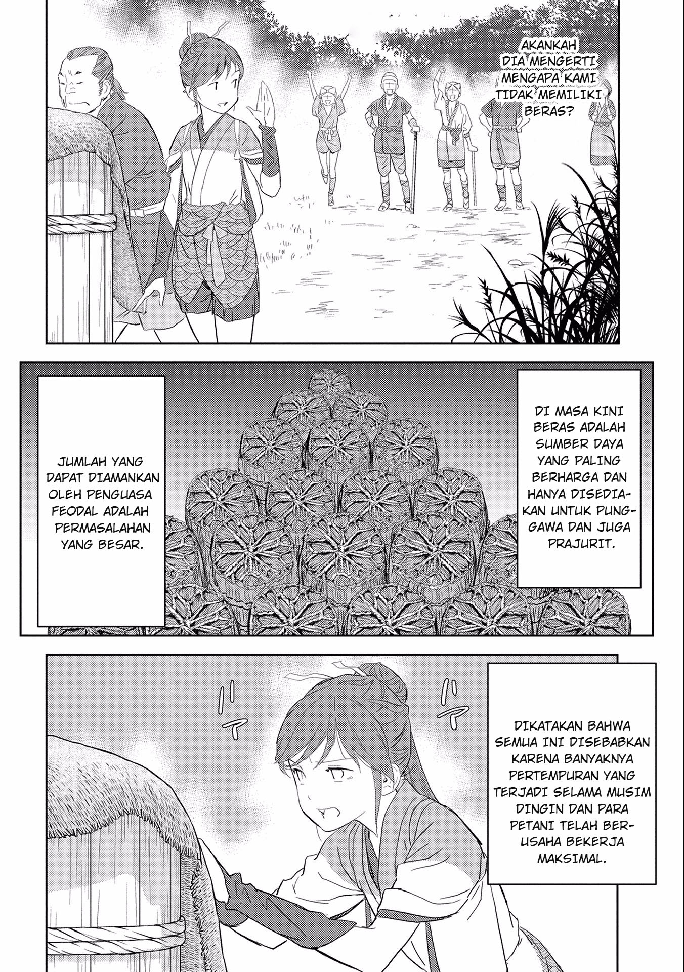 Sengoku Komachi Kuroutan: Noukou Giga Chapter 5 - halaman 8