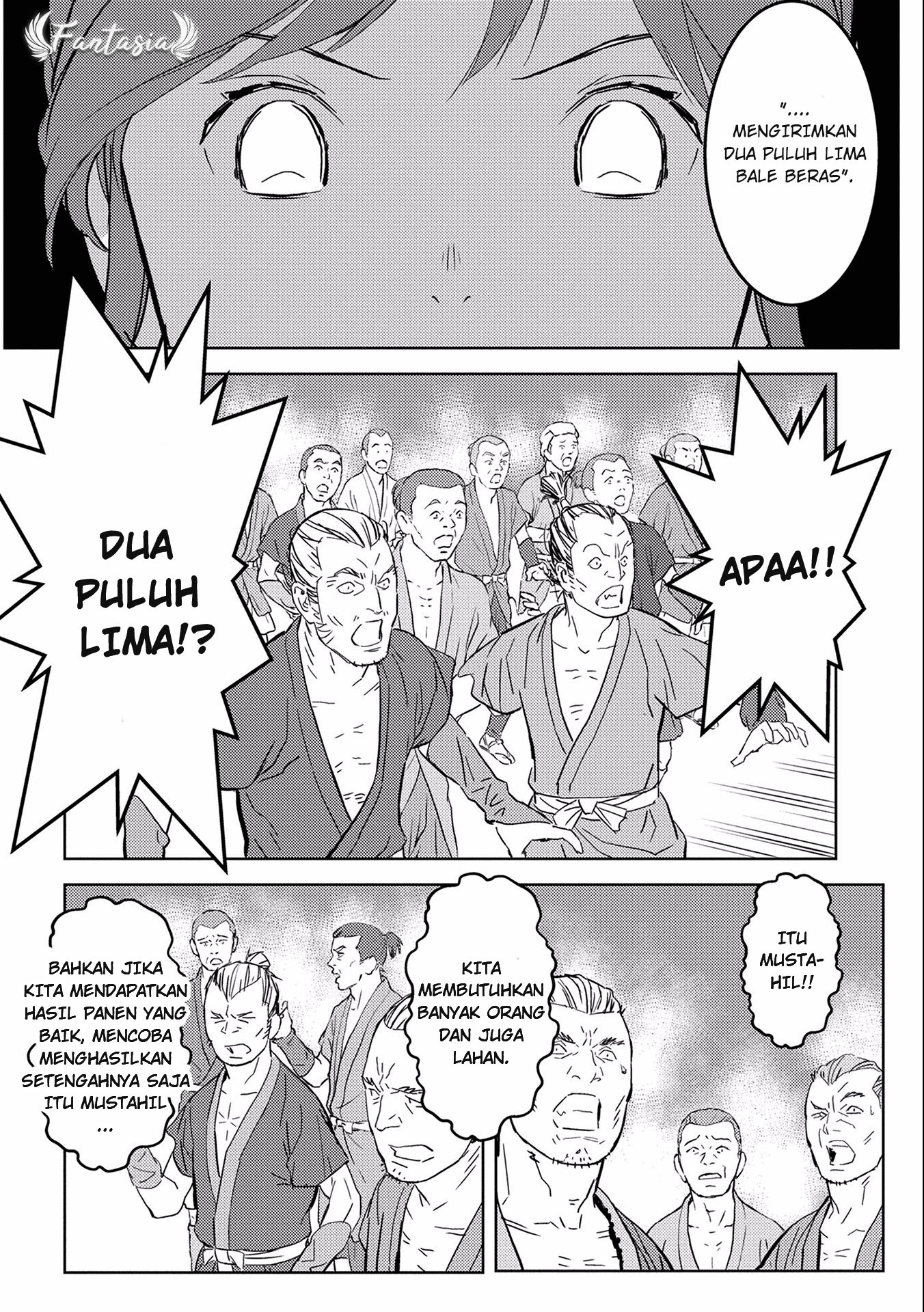 Sengoku Komachi Kuroutan: Noukou Giga Chapter 6 - halaman 11