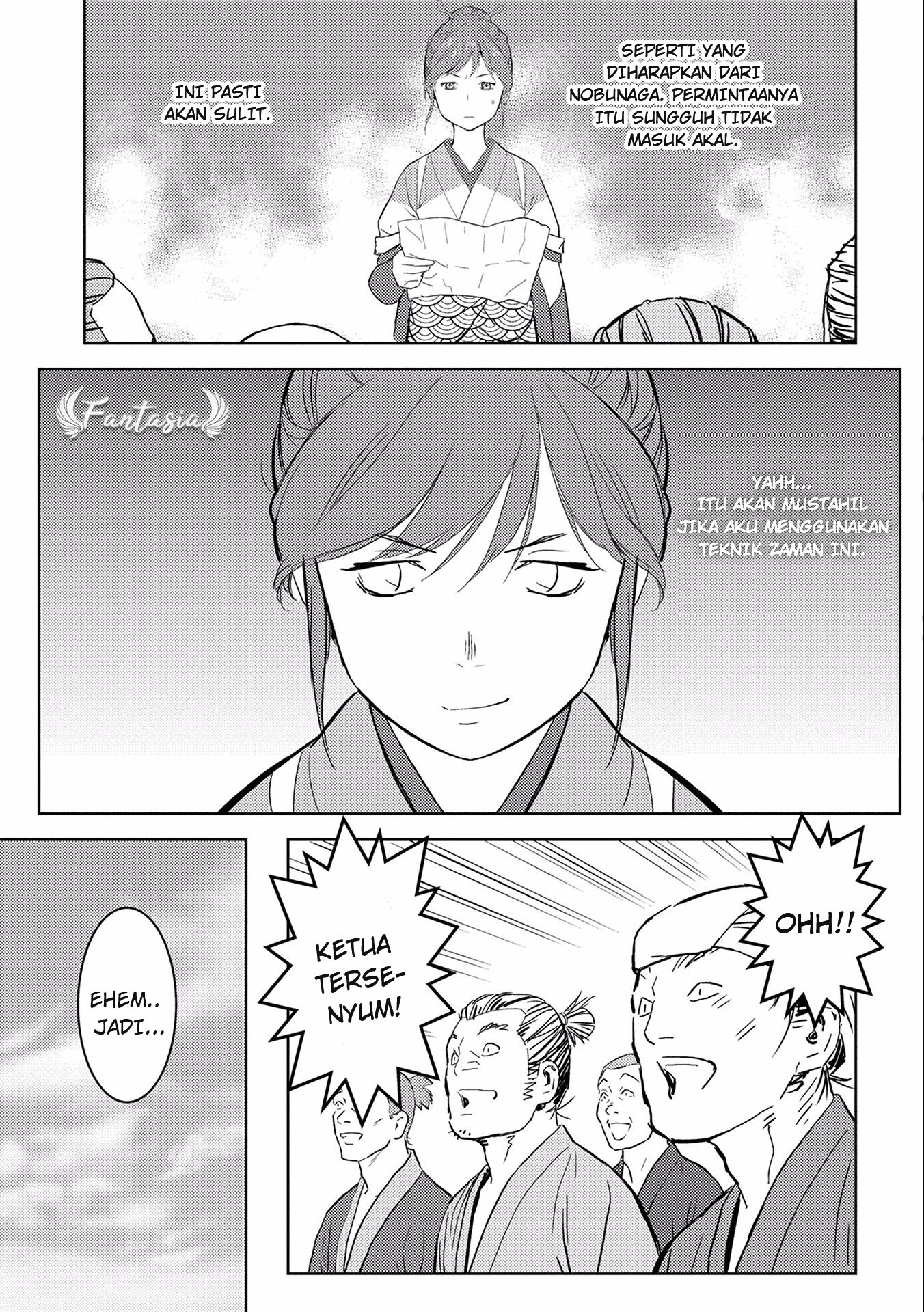 Sengoku Komachi Kuroutan: Noukou Giga Chapter 6 - halaman 12