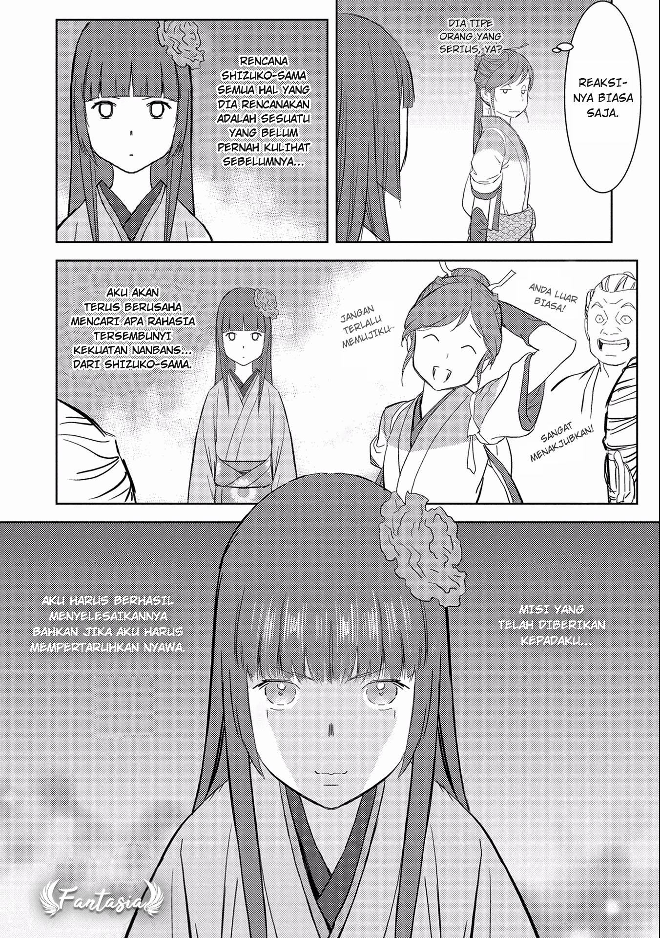 Sengoku Komachi Kuroutan: Noukou Giga Chapter 6 - halaman 37